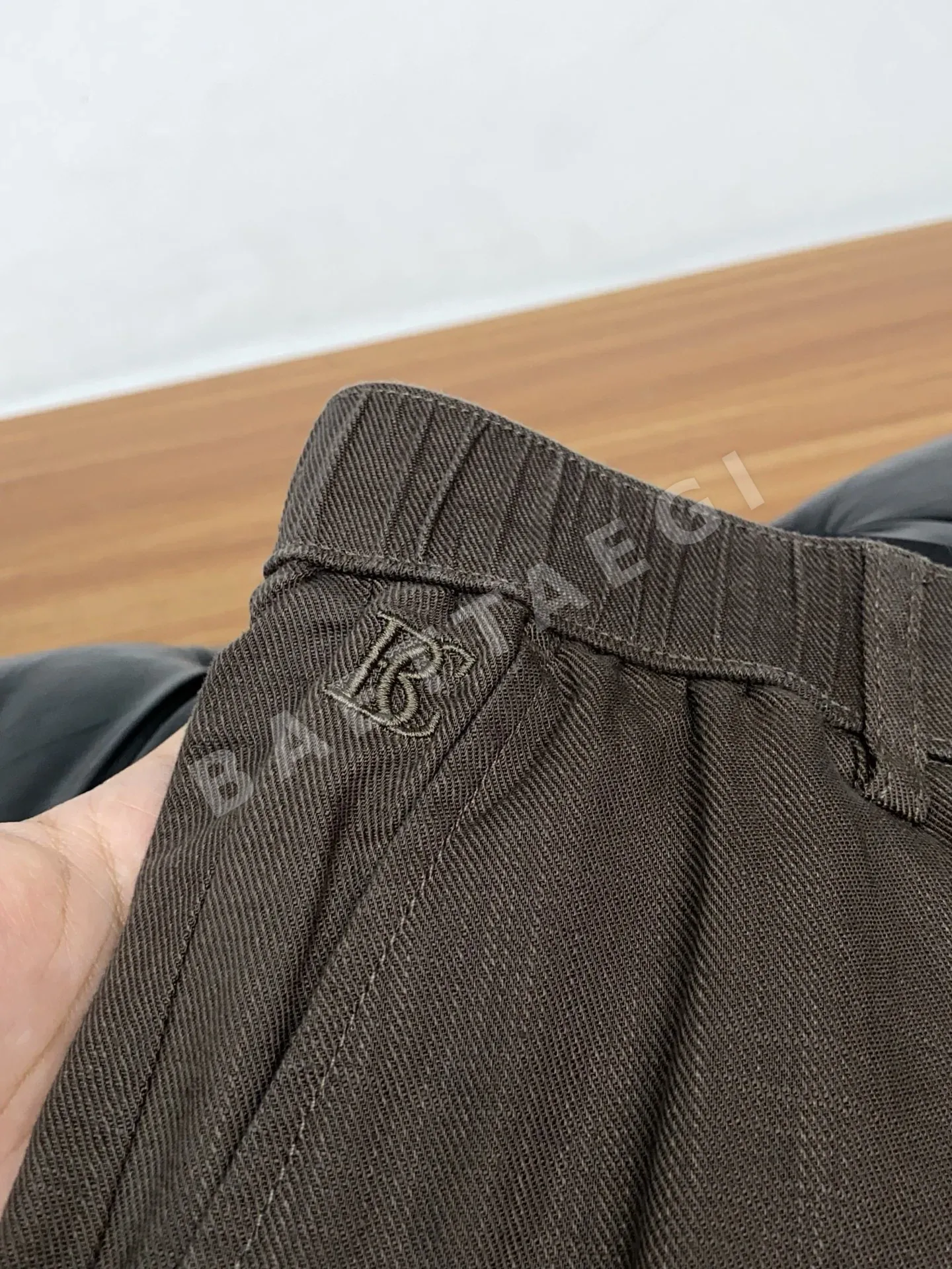 브루넬로쿠치넬리 린넨 캐주얼 남성 바지 상세 이미지 5