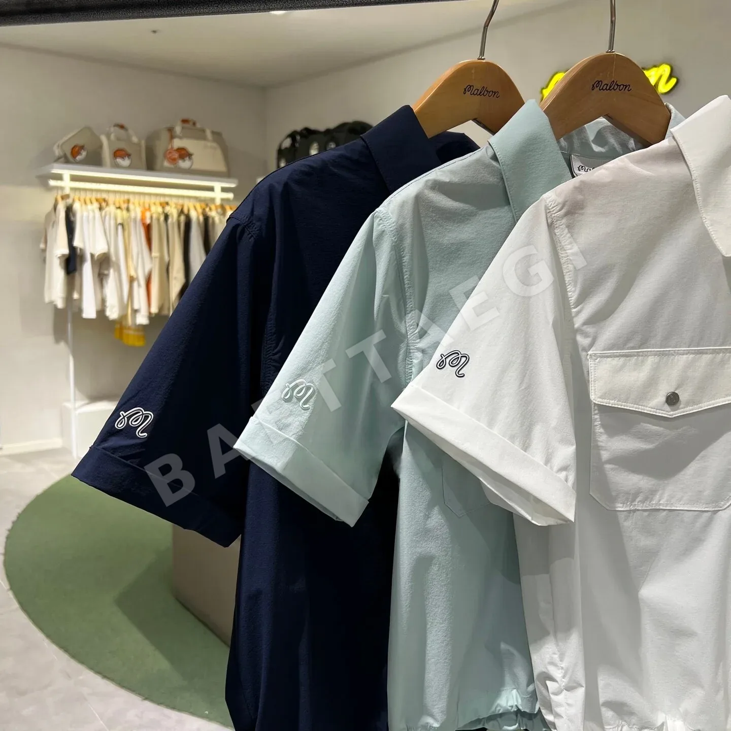 말본 여성 카라 반팔 티셔츠 상세 이미지 8