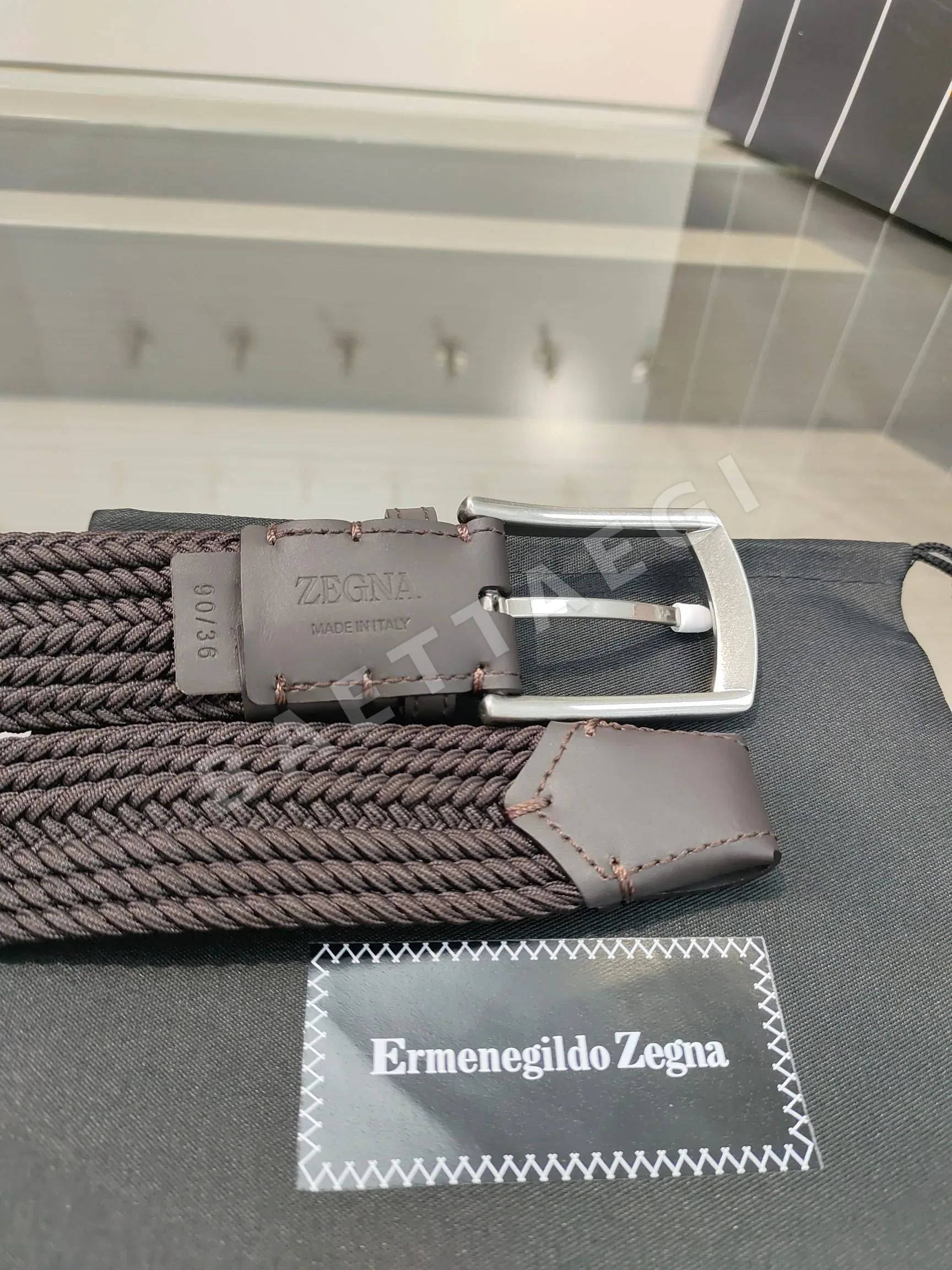 제냐 벨트 59254 Zegna Belt 상세 이미지 5