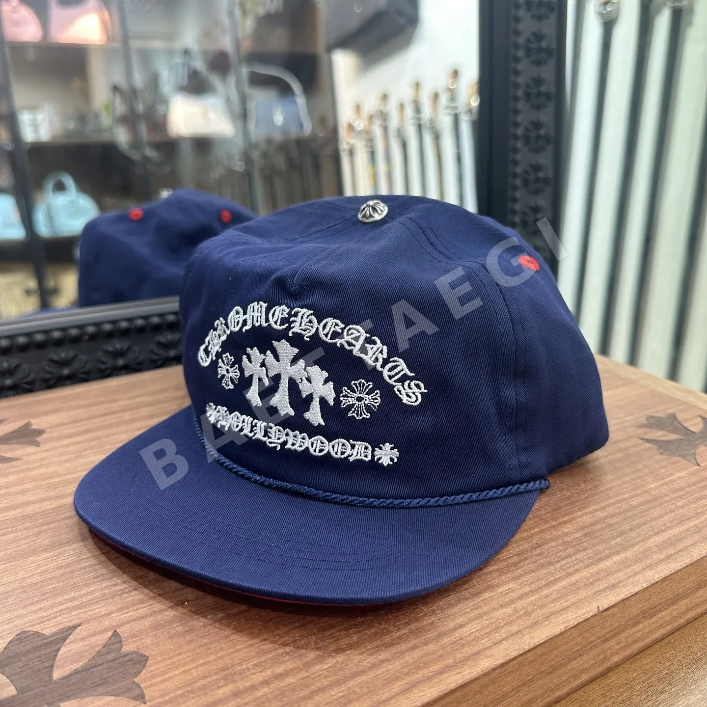 크롬하츠 크로스 자수 조절 베이스볼 캡 162878