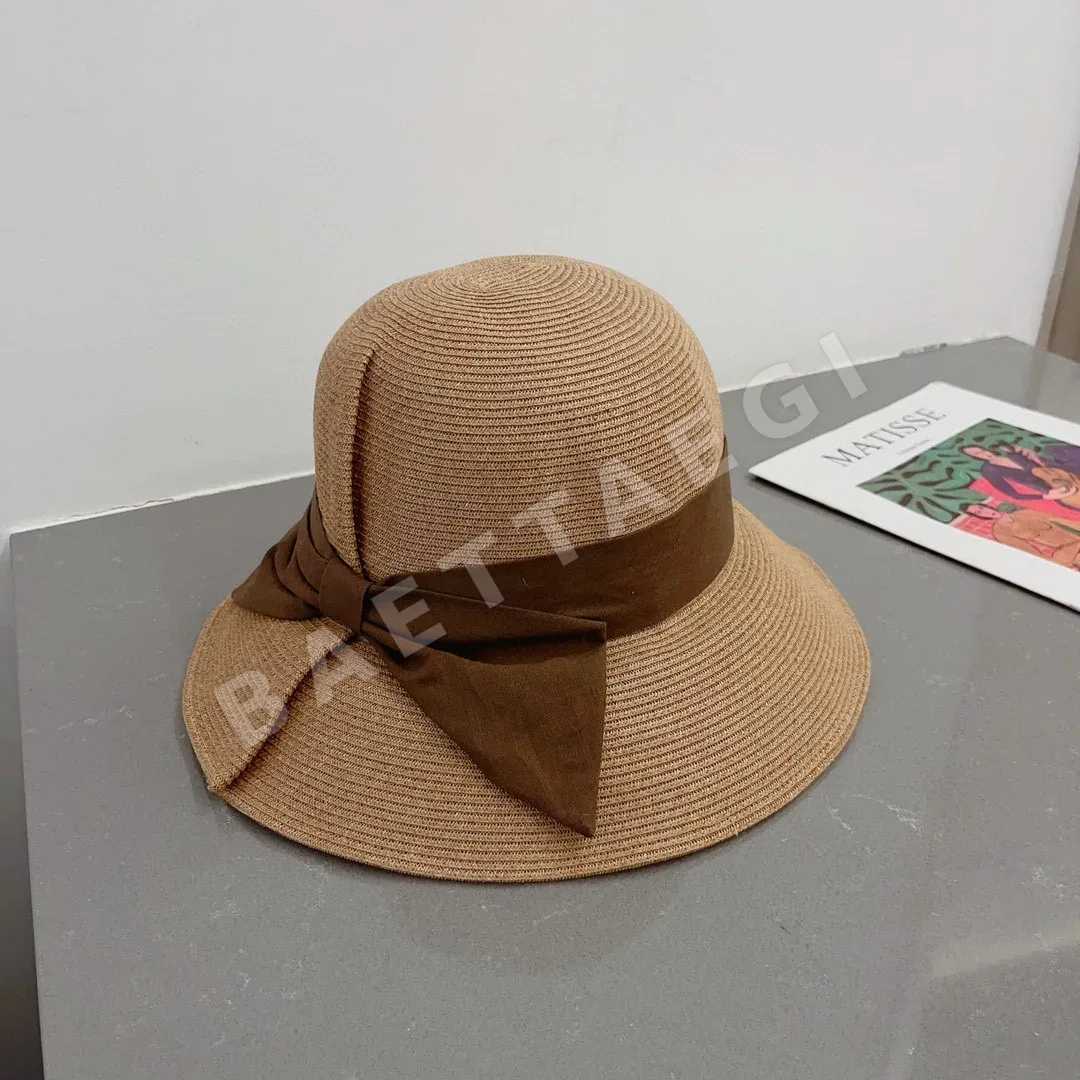 셀린느 파피루스 밀짚 접이식 모자 83292