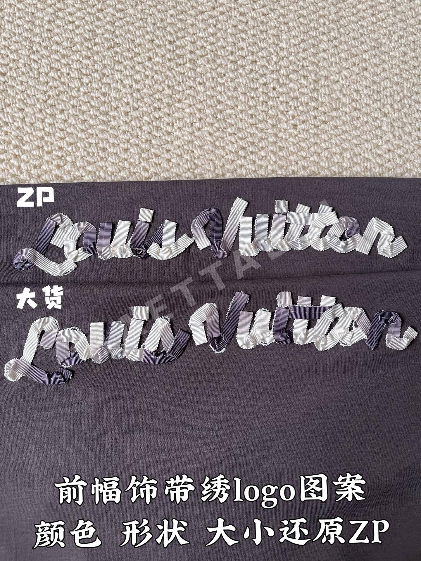 루이비통 그라데이션 로고 반팔 티셔츠 상세 이미지 7