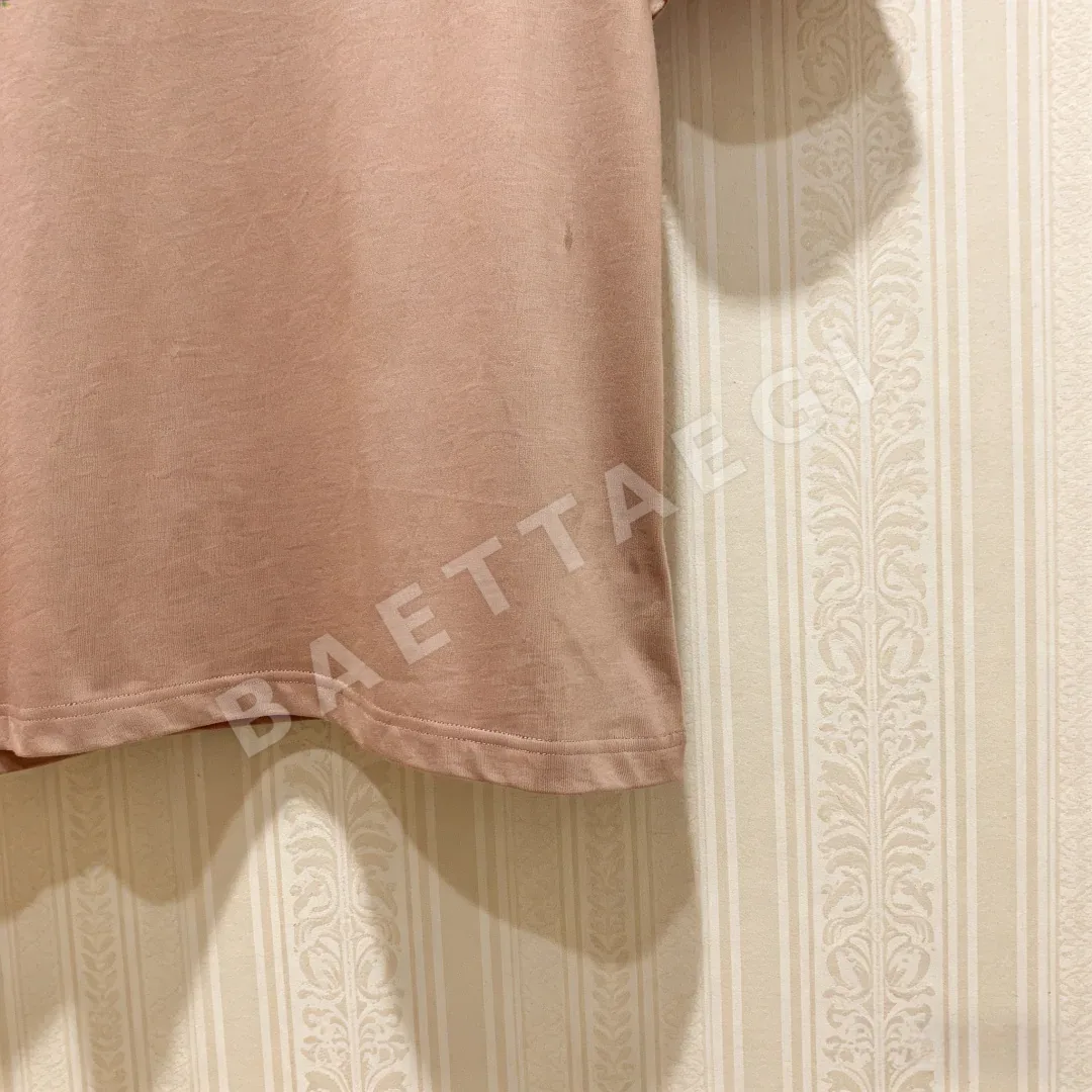 루이비통 누드 핑크 반팔 티셔츠 상세 이미지 7