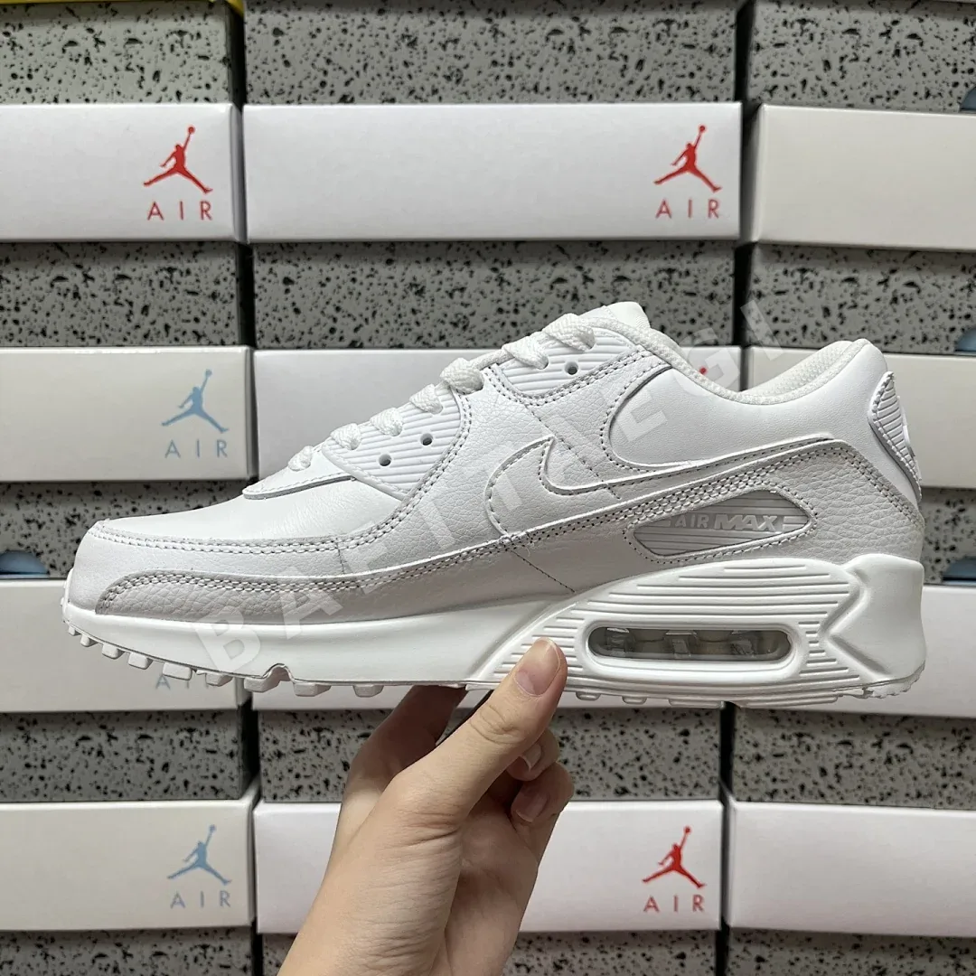 나이키 [MAX] 에어 맥스 90 CZ5594-100 201057 Nike Air Max 90 Leather Triple White 상세 이미지 15