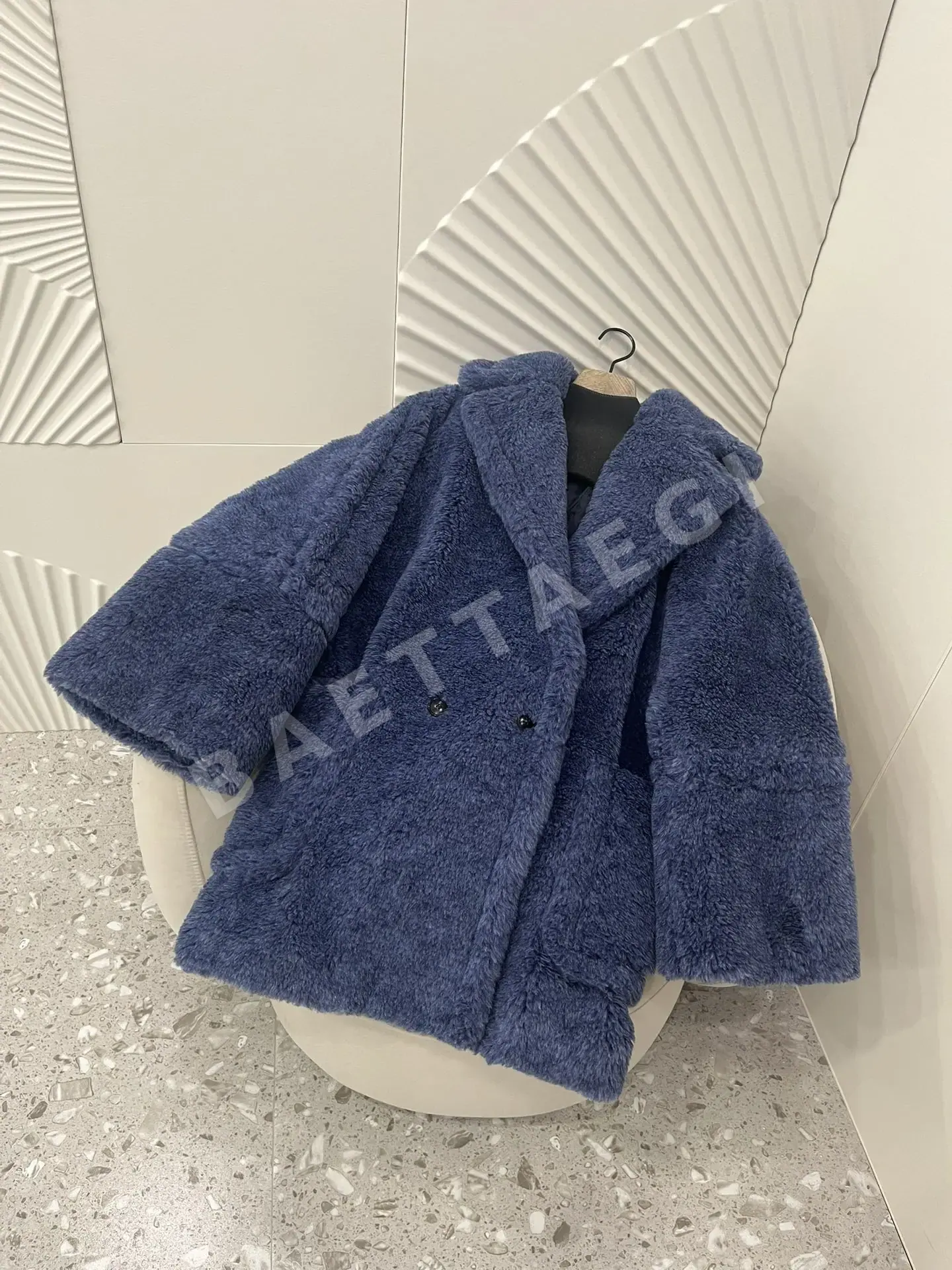 막스마라 테디 베어 쇼트 코트 자켓 상세 이미지 4