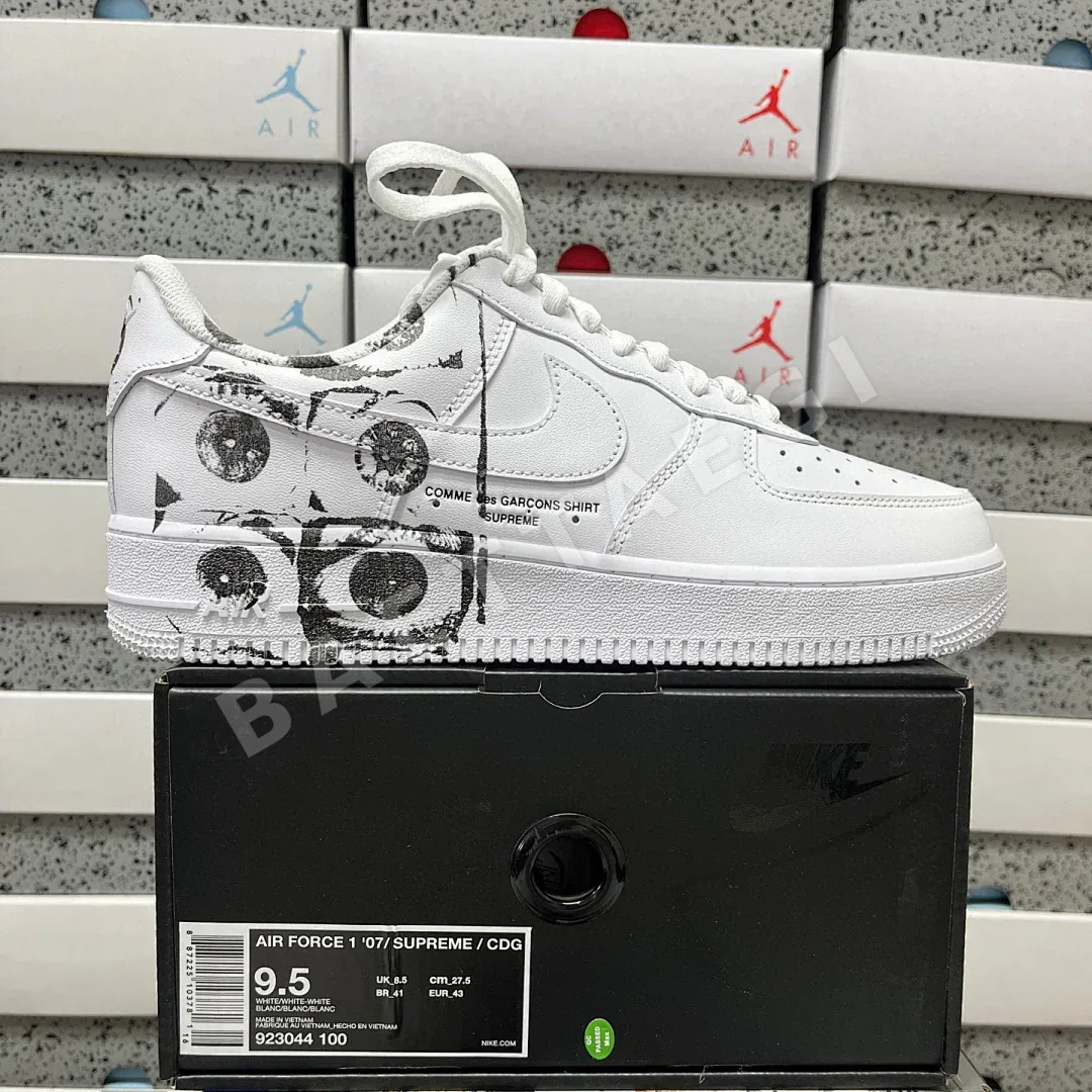 나이키 [MAX] 에어 포스 1 로우 화이트 923044-100 201239 Nike Air Force 1 Low Supreme Comme