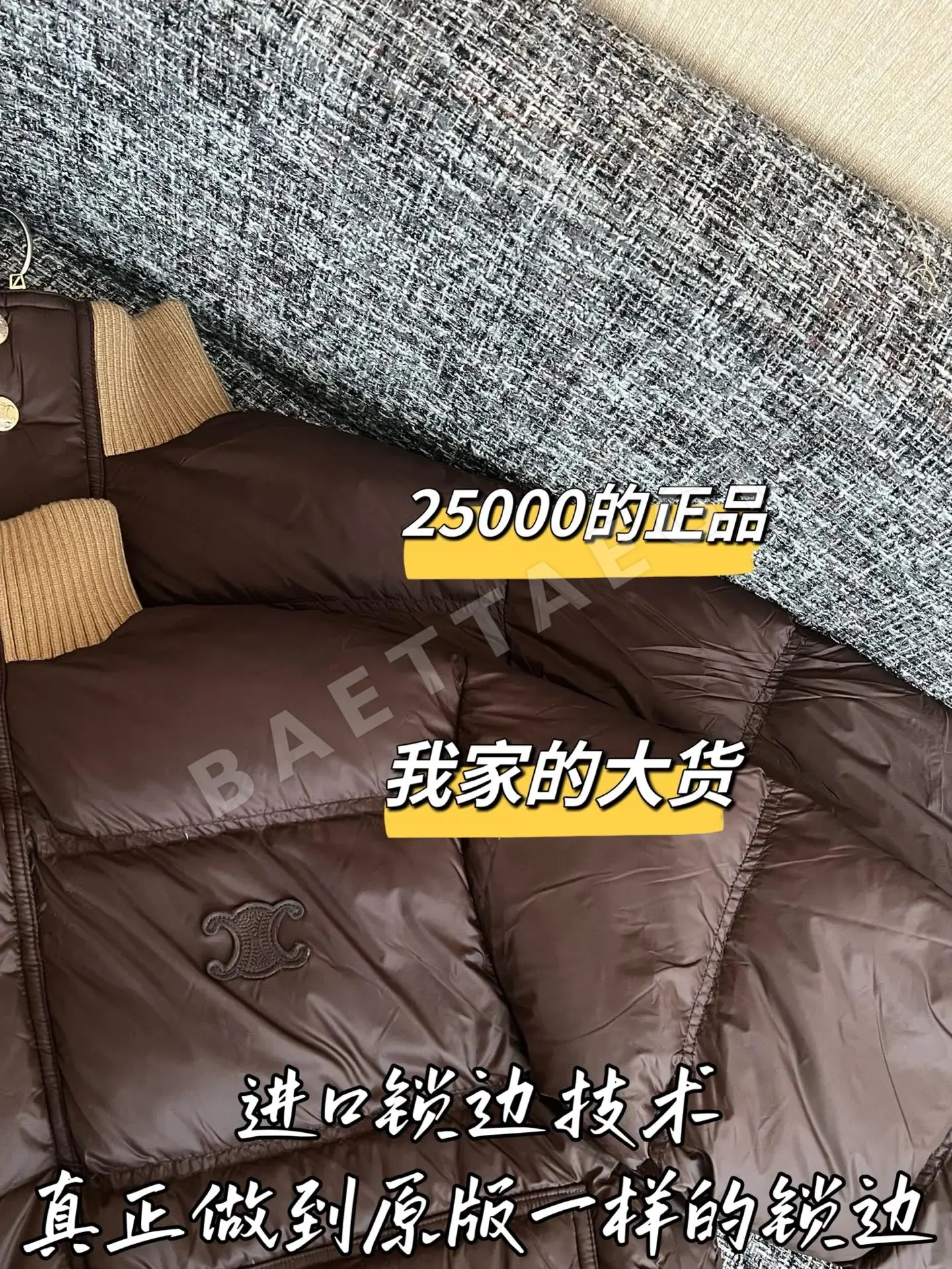 셀린느 구스 여성 패딩 상세 이미지 4