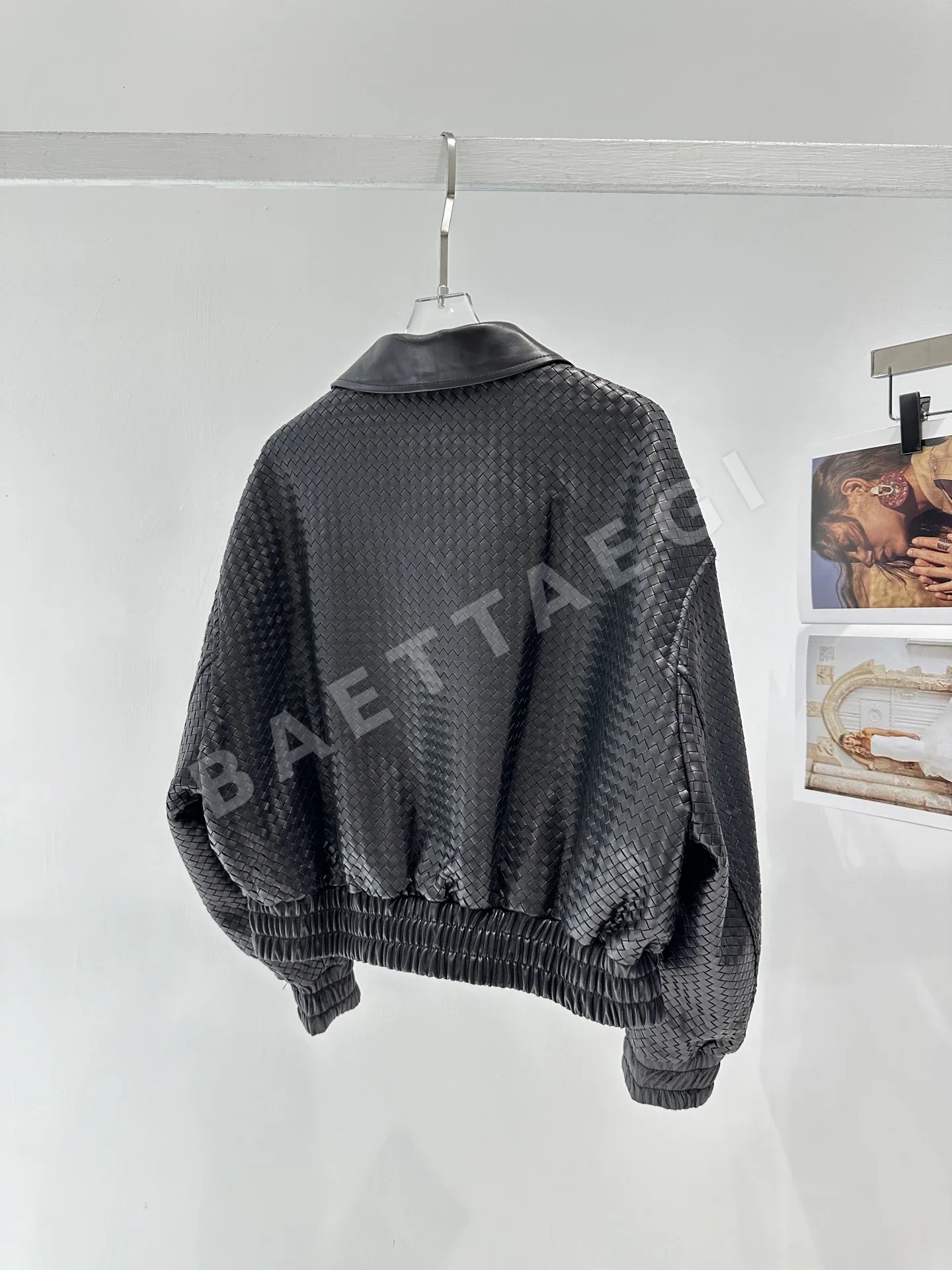 보테가베네타 꼬임 가죽 여성 자켓 상세 이미지 9