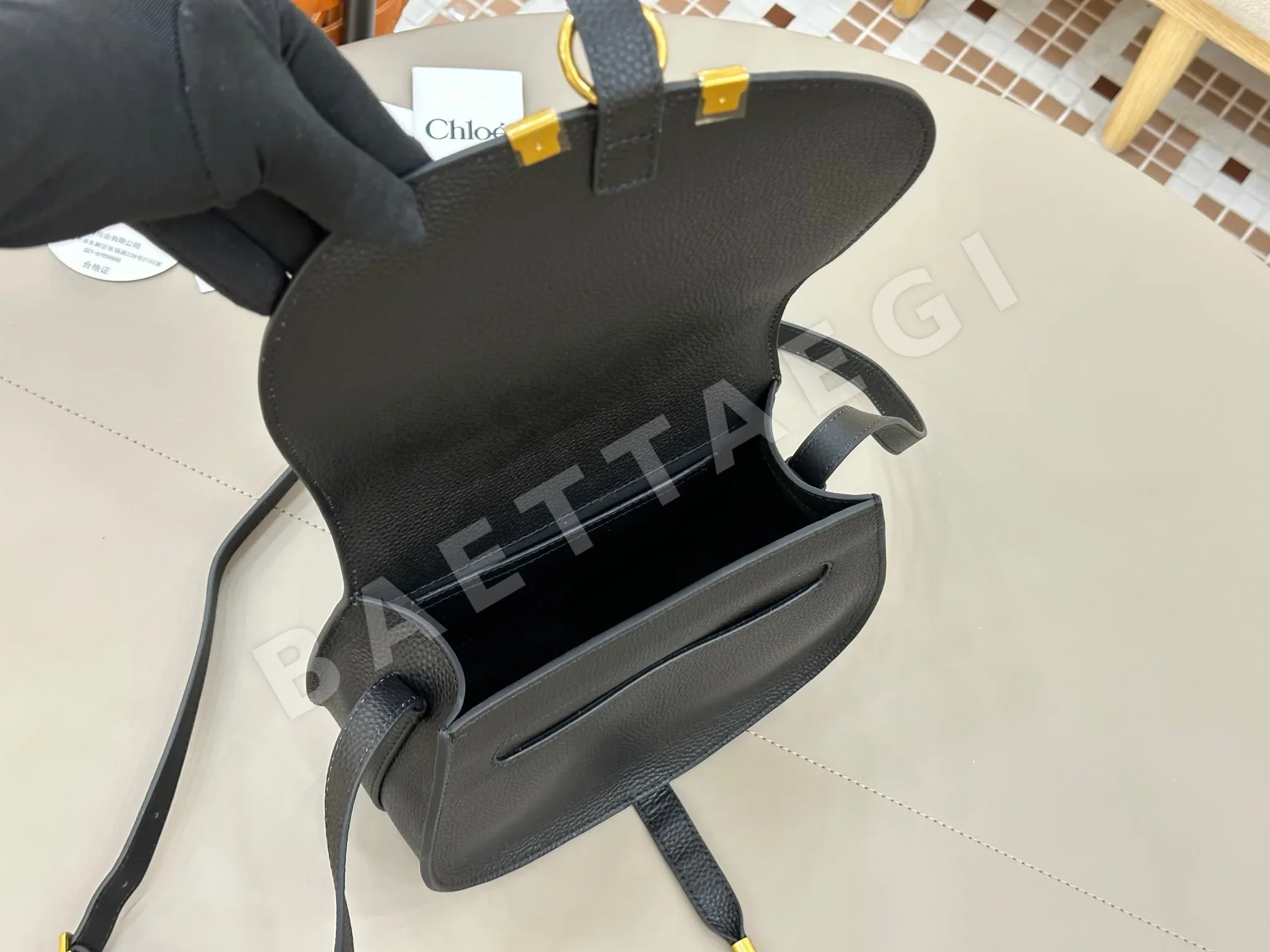 끌로에 마르시 새들 백 가방 상세 이미지 8