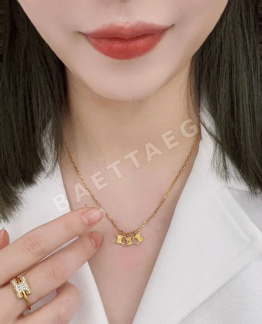 셀린느 개선문 엠블럼 목걸이 상세 이미지 3