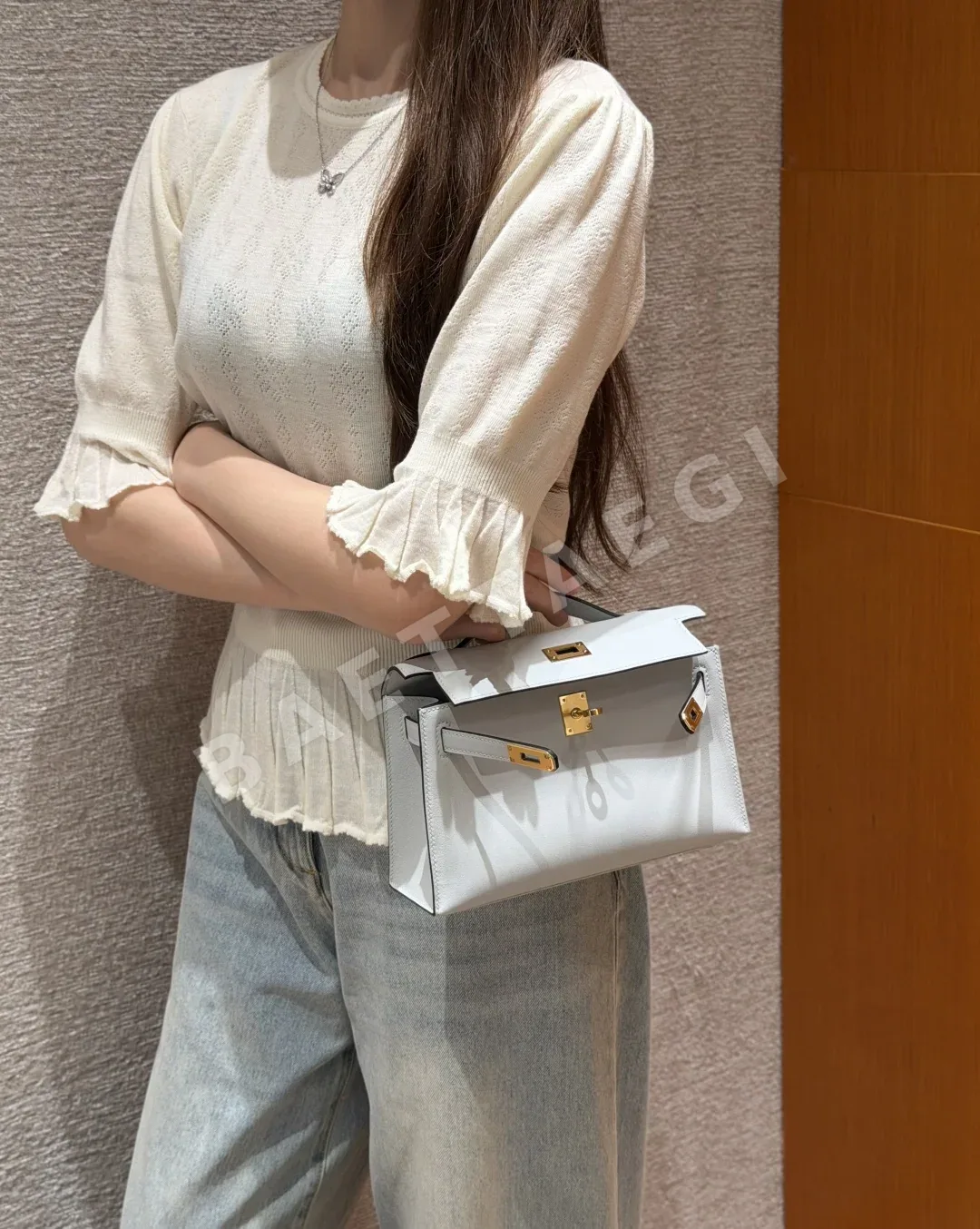 에르메스 켈리 포치 가방 상세 이미지 5