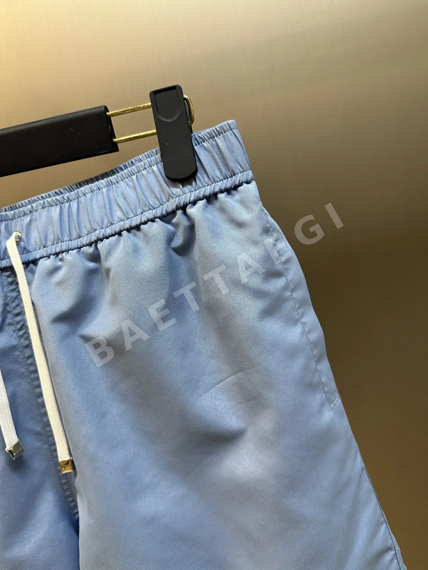 디올 로고 자수 메시 수영복 반바지 상세 이미지 3