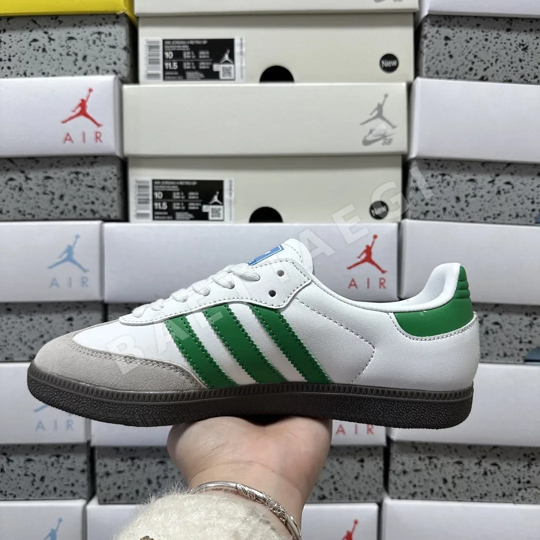 아디다스 [WZ] 삼바 OG IG1024 200693 Adidas Samba OG Footwear White Green 상세 이미지 4