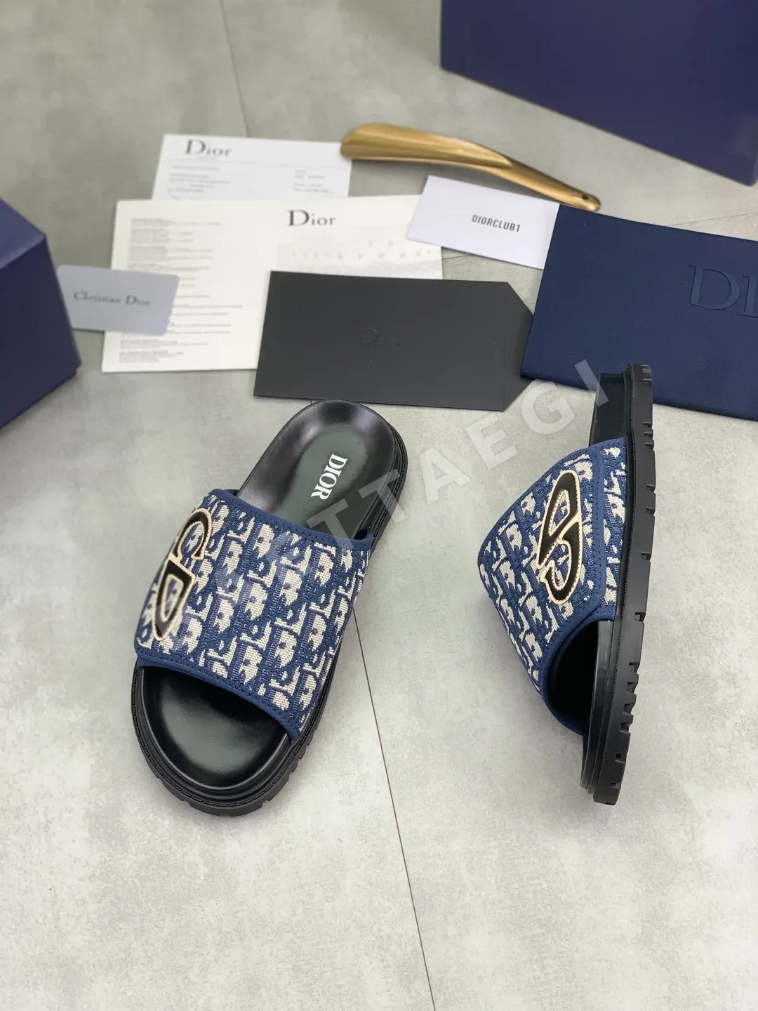 디올 오블리크 자카드 아쿠아 샌들 (Dior Aqua Sandal) 상세 이미지 3