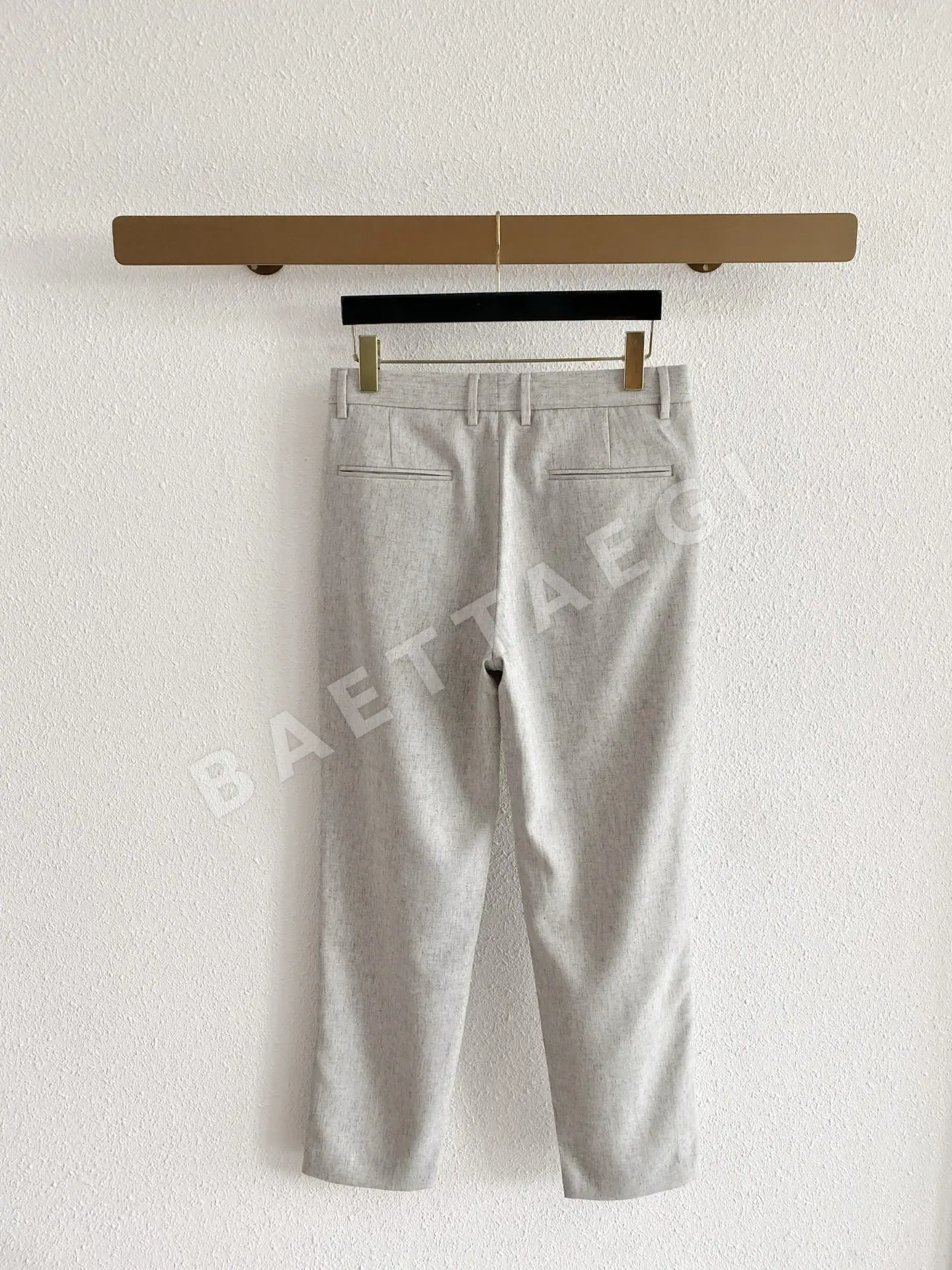 로로피아나 린넨 혼방 남성 바지 상세 이미지 8