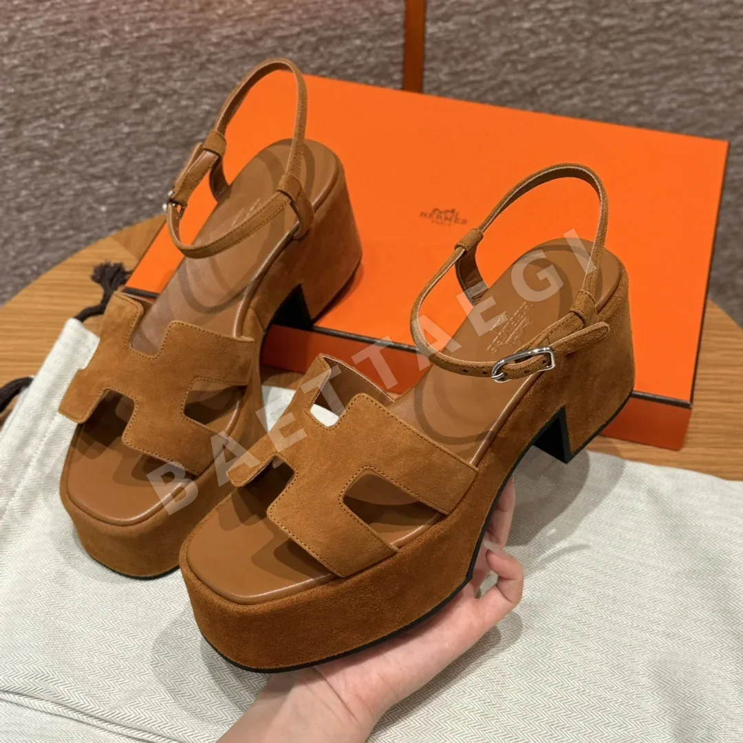 에르메스 잼30 샌들 Natural Suede 상세 이미지 2