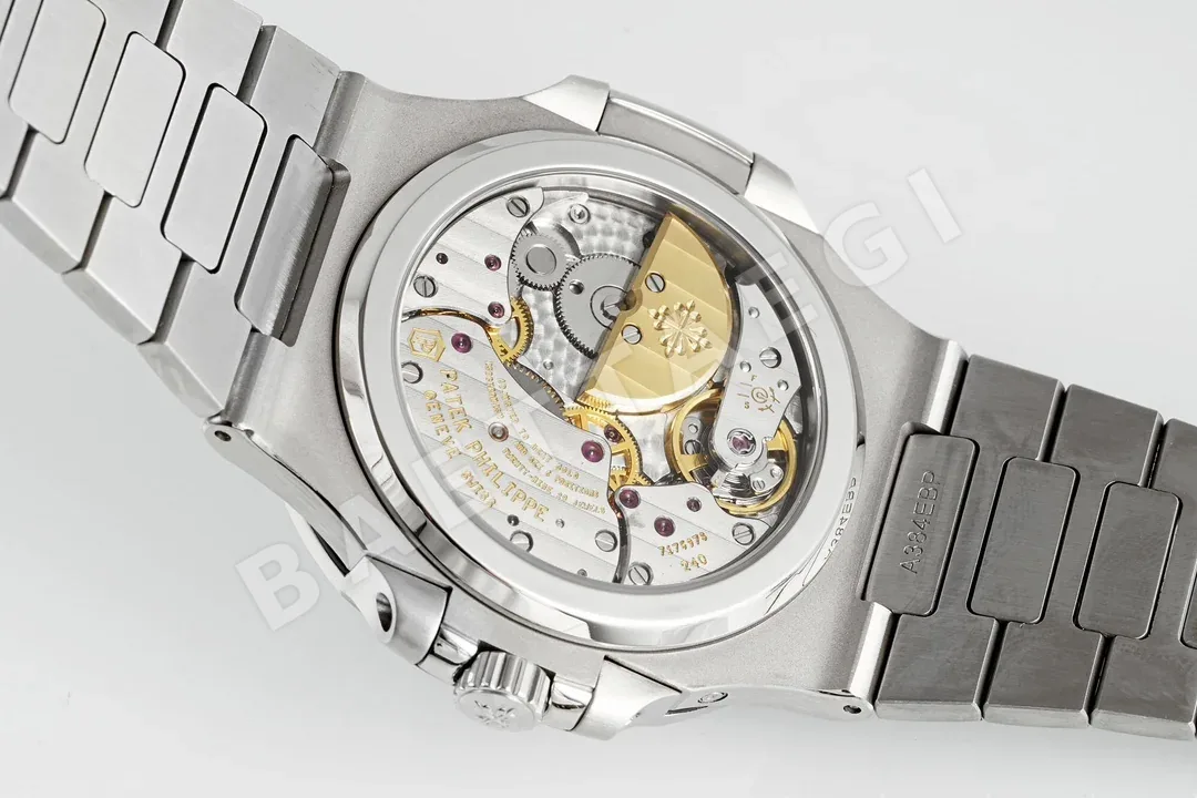 파텍필립 노틸러스 5712 문페이즈 멀티펑션 자동 블루 다이얼 PPF 공장 레플리카 44069 Patek Philippe 상세 이미지 9
