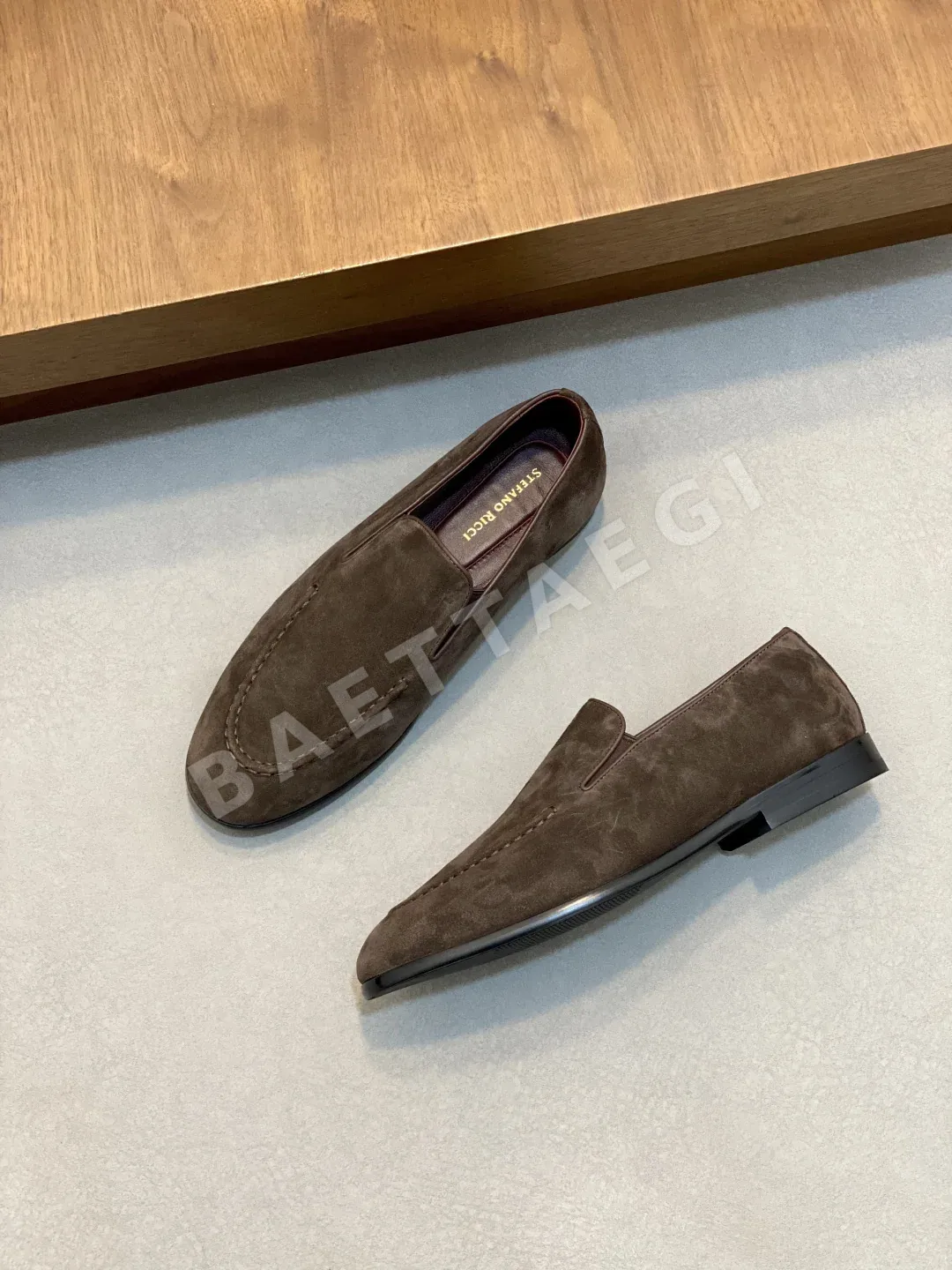 스테파노리치 가죽 남성 정장 신발 상세 이미지 5