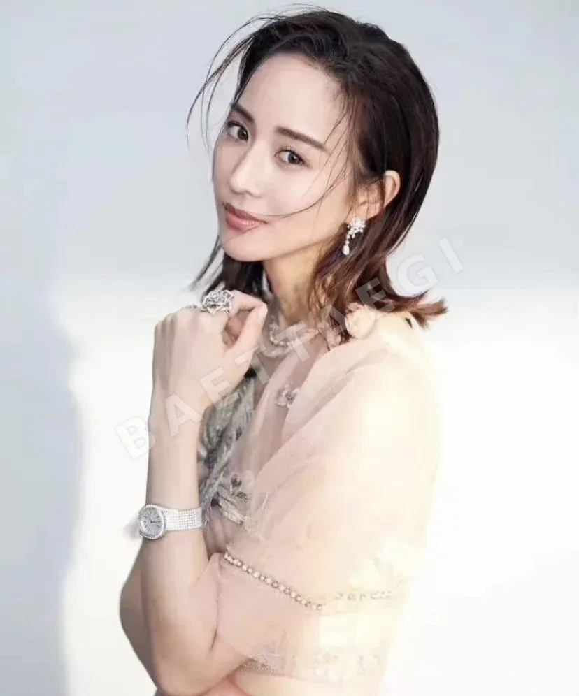 피아제 골드 실버 플라워 귀걸이 상세 이미지 2