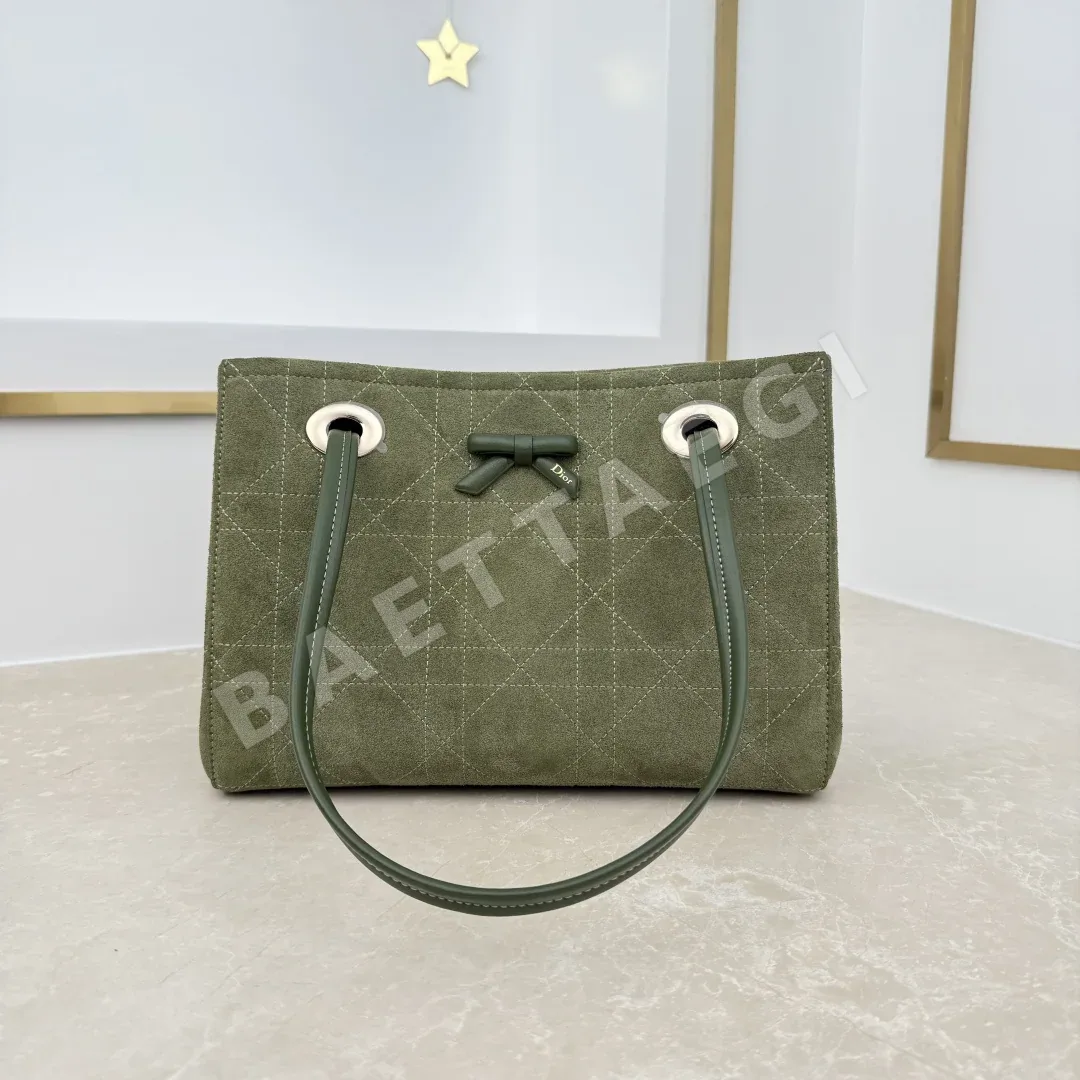 디올 프롬나드 토트백 스웨이드 가방 상세 이미지 5