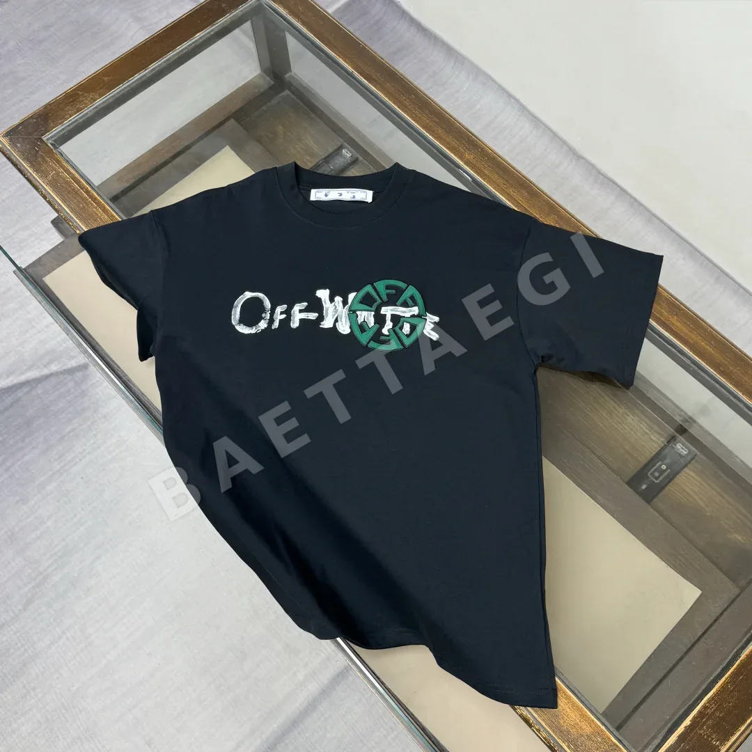 오프화이트 남성 반팔 티셔츠 87251