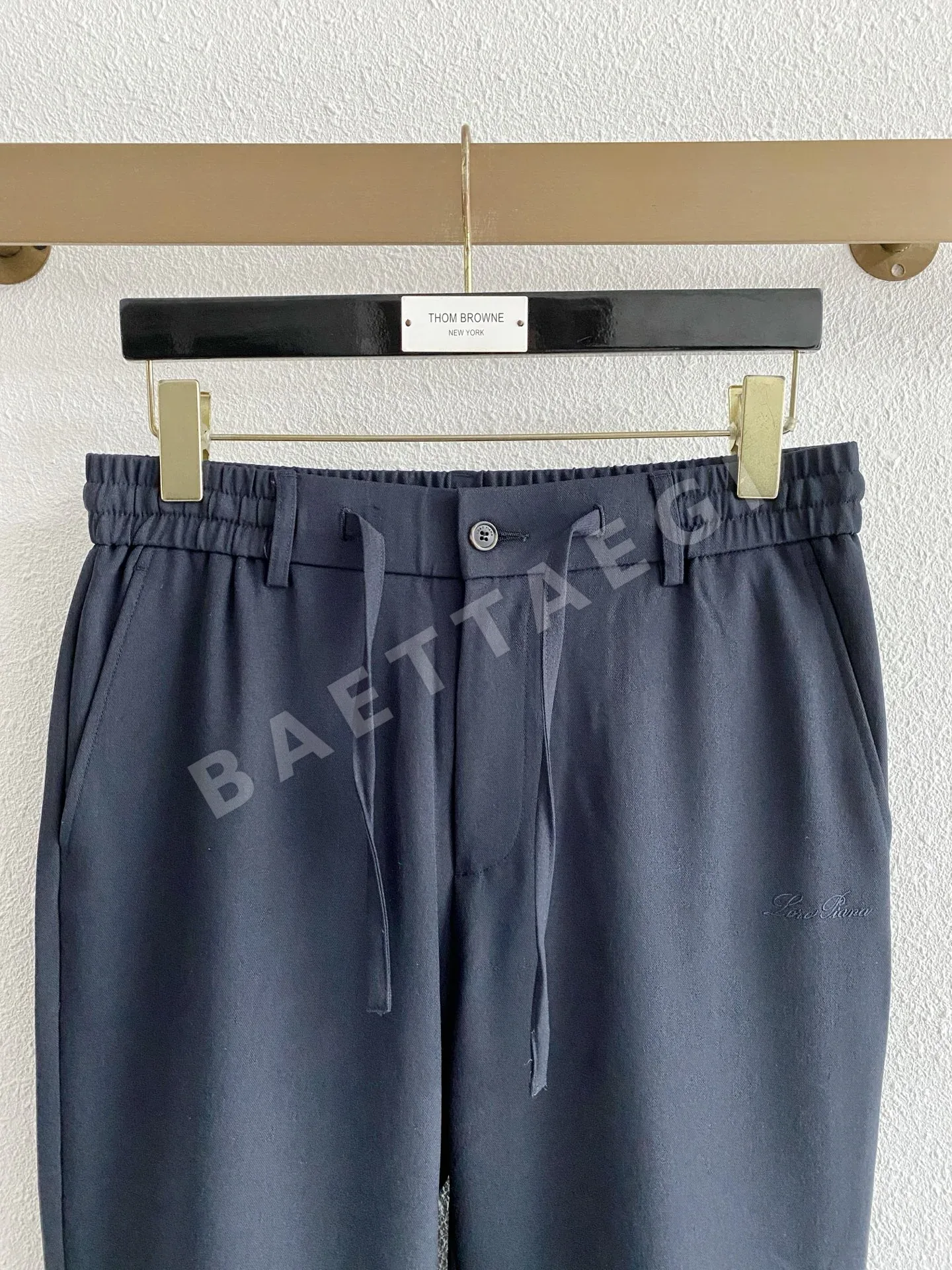 로로피아나 남성 린넨 바지 상세 이미지 2