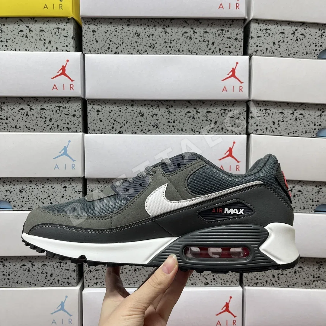 나이키 [XY] 에어 맥스 90 DR0145-003 201260 Nike Air Max 90 Iron Grey University Red 상세 이미지 2