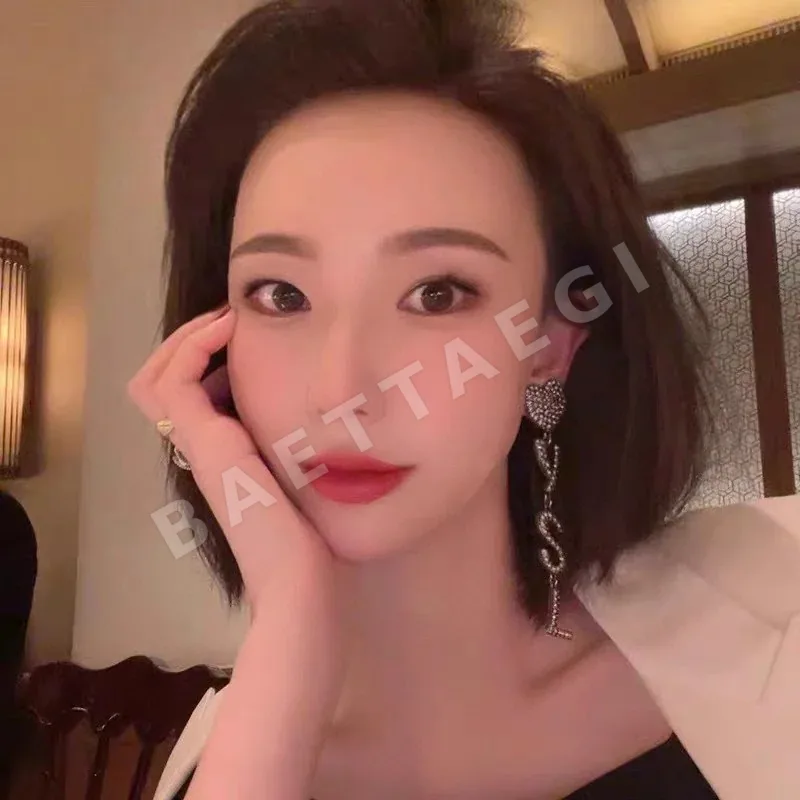 생로랑 황동 YSL 이브닝 귀걸이 상세 이미지 2