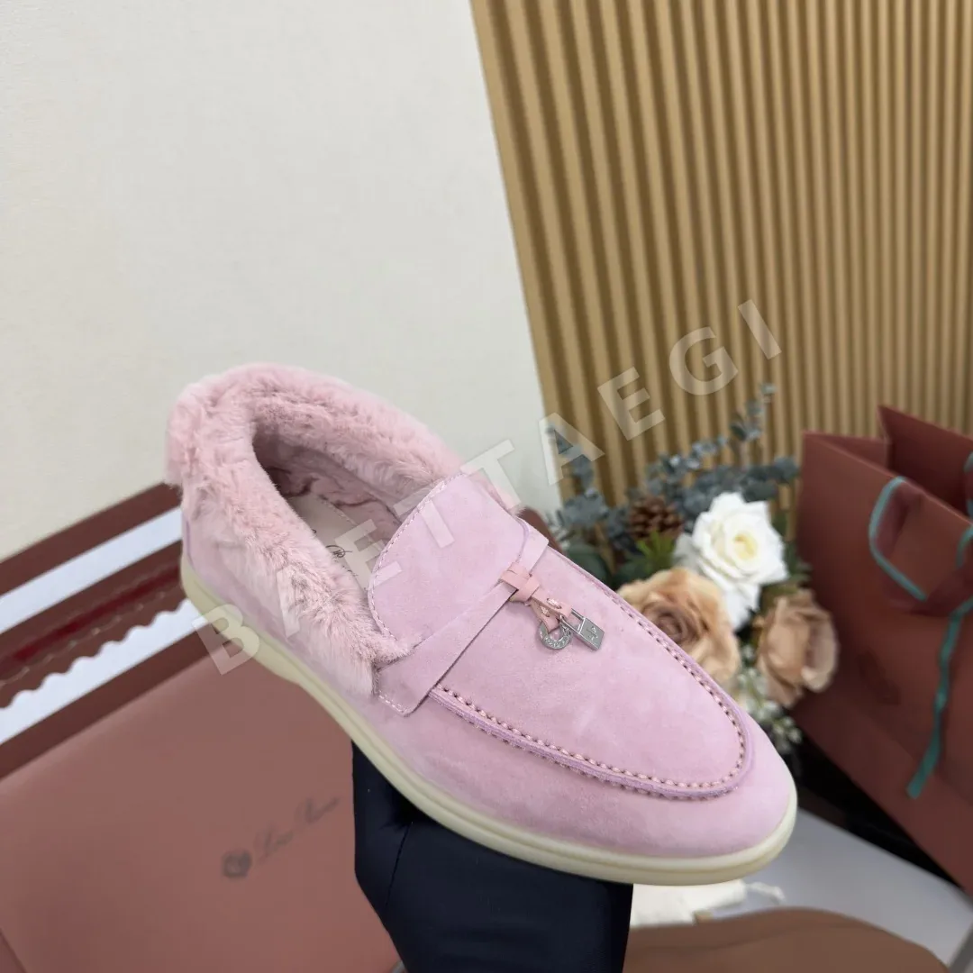 로로피아나 썸머워크 시어링 로퍼 상세 이미지 9