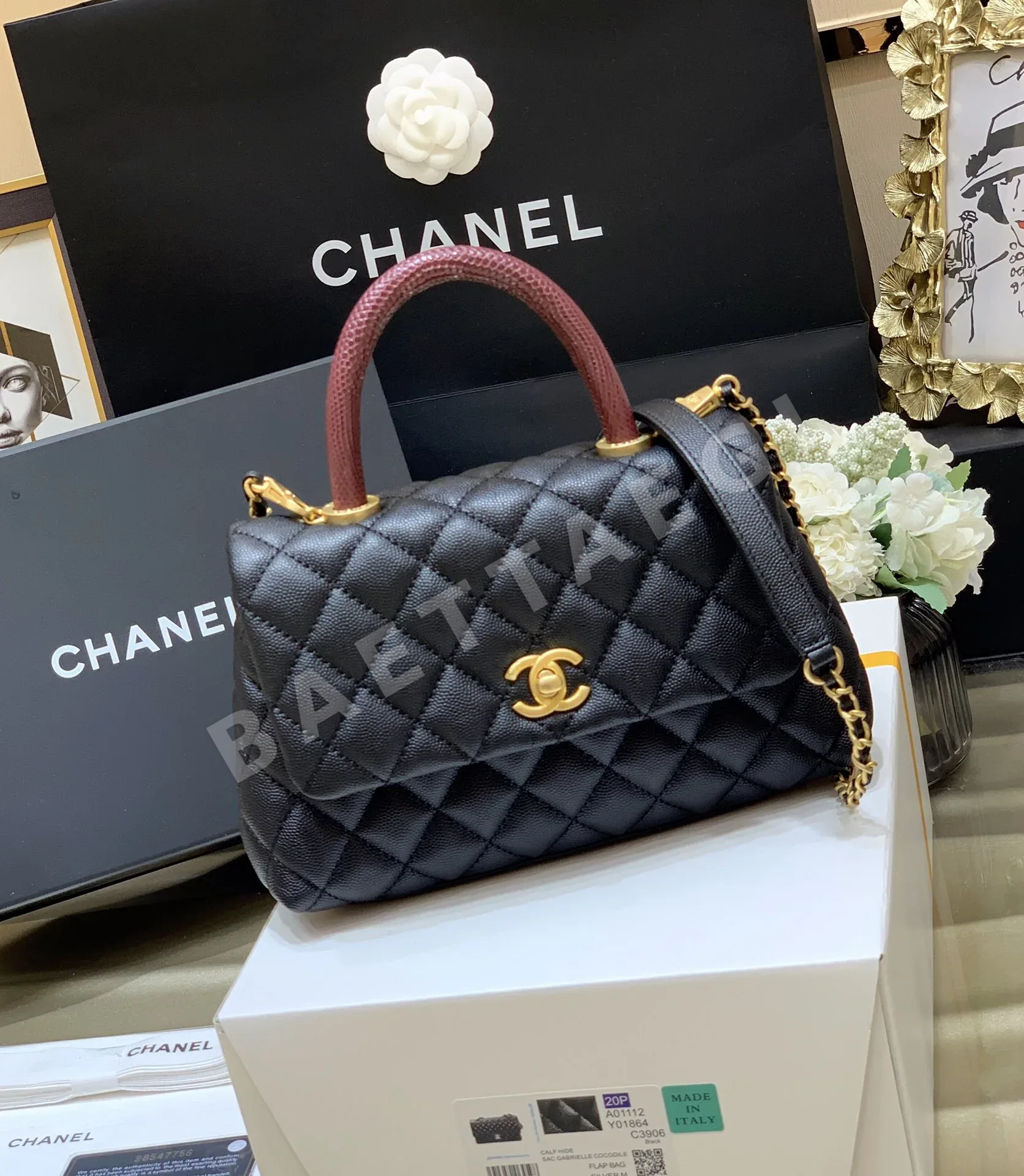 샤넬 코코 클래식 핸들 가방 A92993 상세 이미지 3