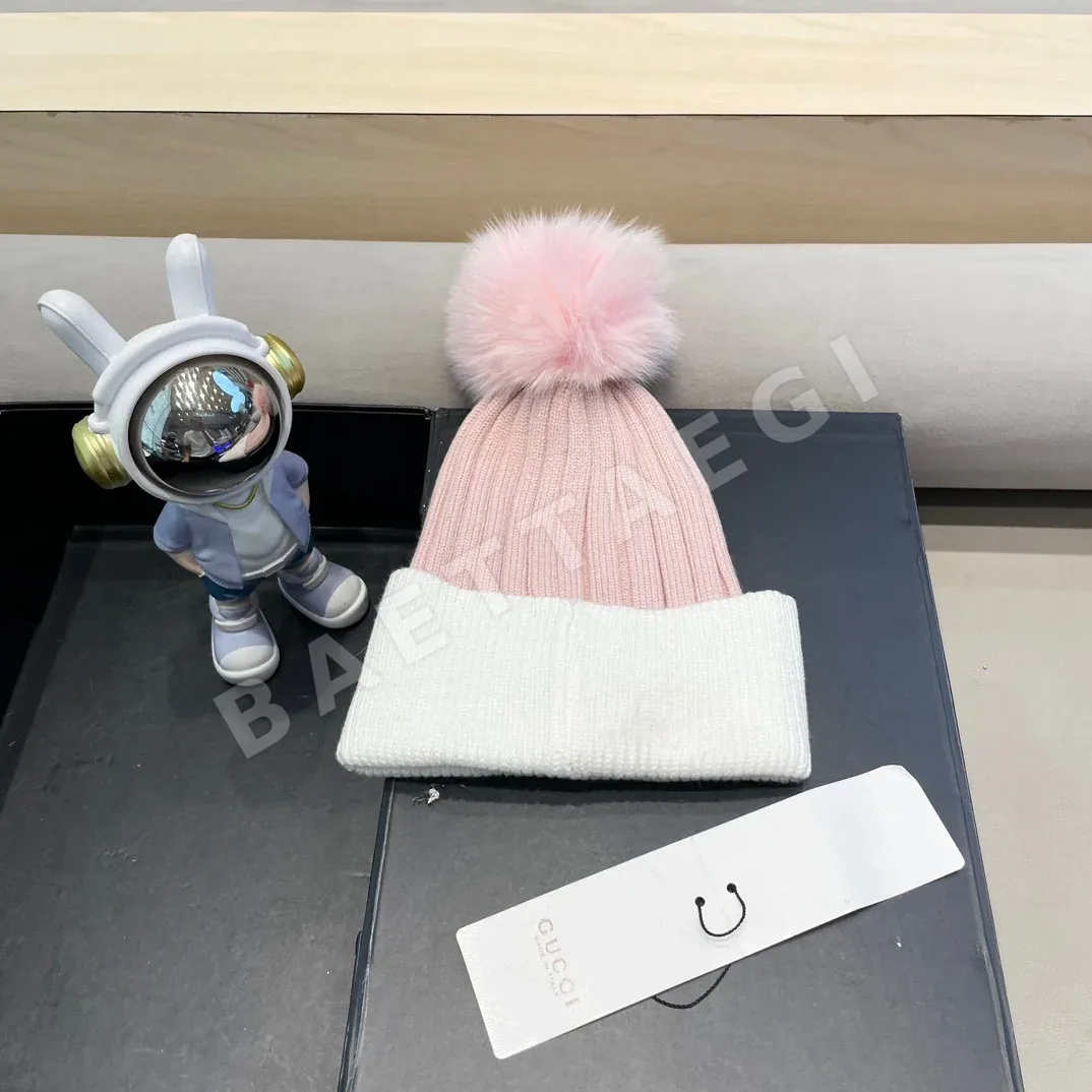 구찌 토끼 울 방울 니트 모자 상세 이미지 7