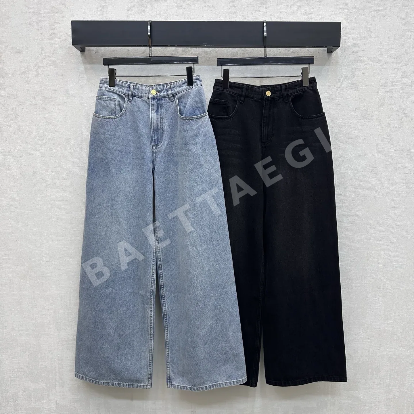 샤넬 프린지 장식 데님 바지 상세 이미지 8