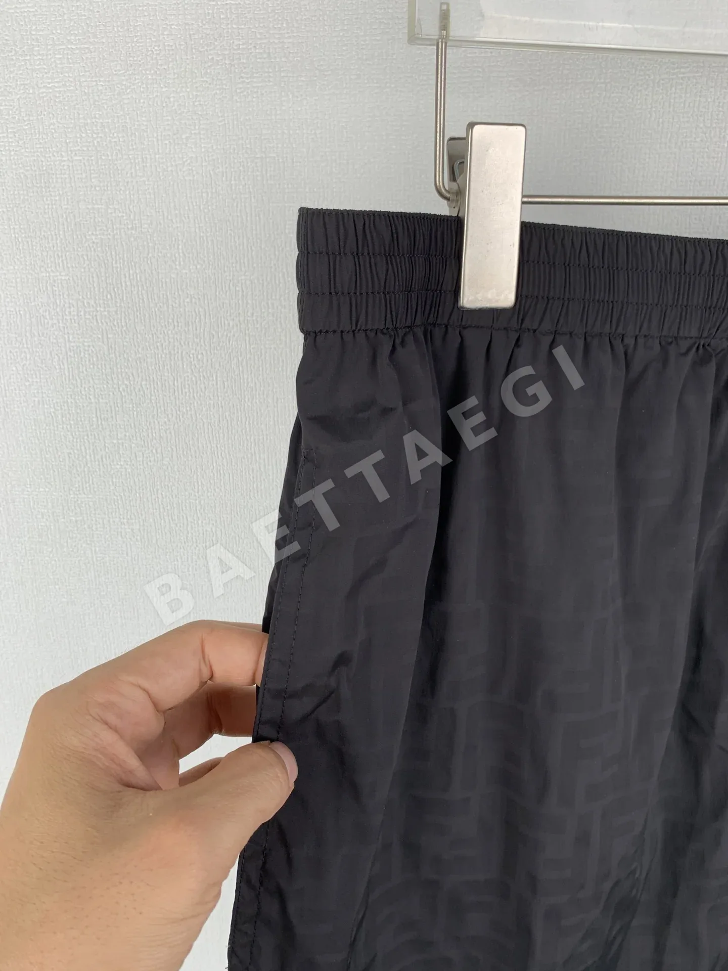 펜디 더블F 패턴 남성 비치 반바지 상세 이미지 7