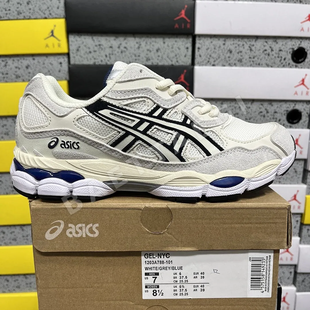 아식스 [RT] 젤 NYC 1203A788-101 200357 Asics Gel-NYC White Grey Midnight