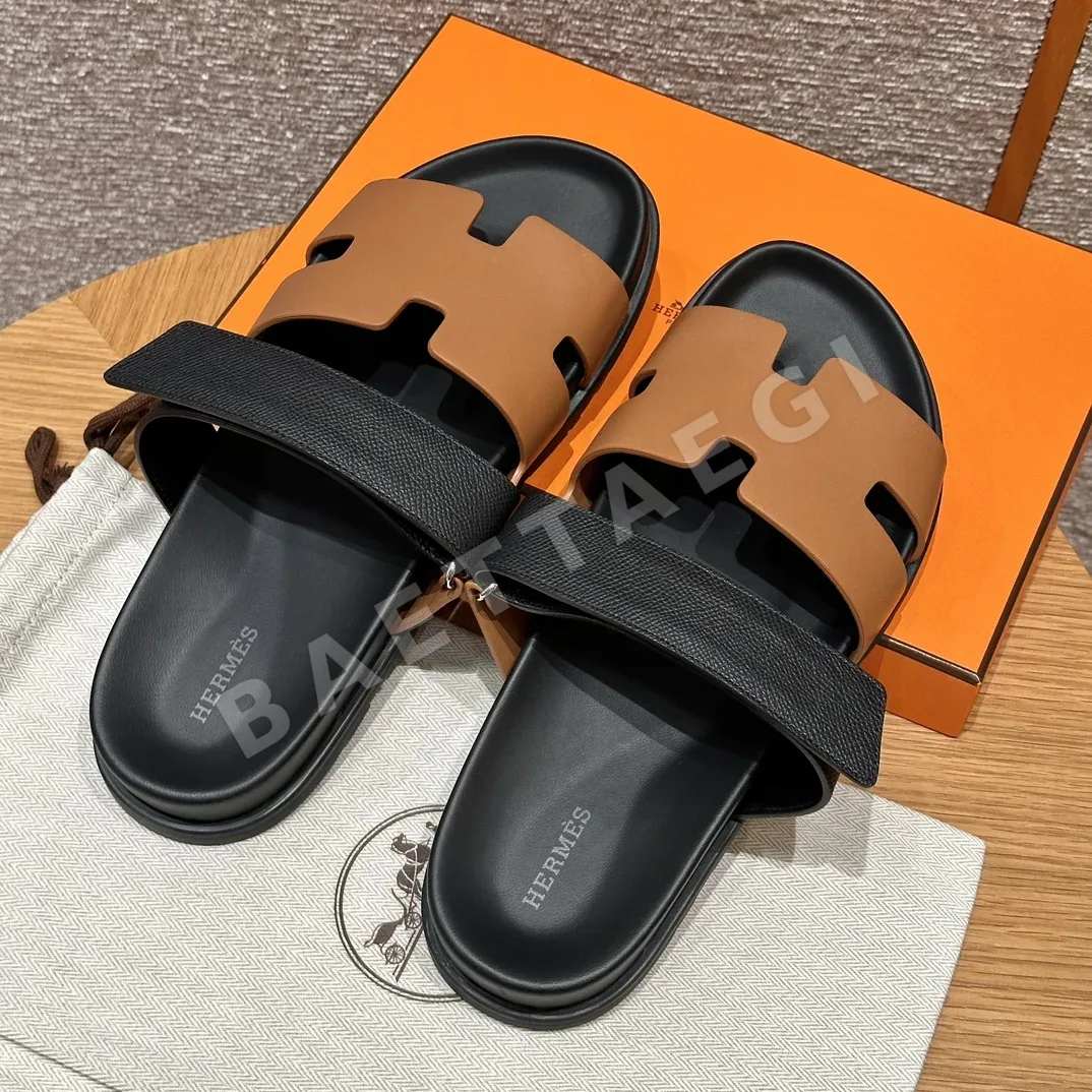 에르메스 시프레 샌들 내추럴 램스킨 164778