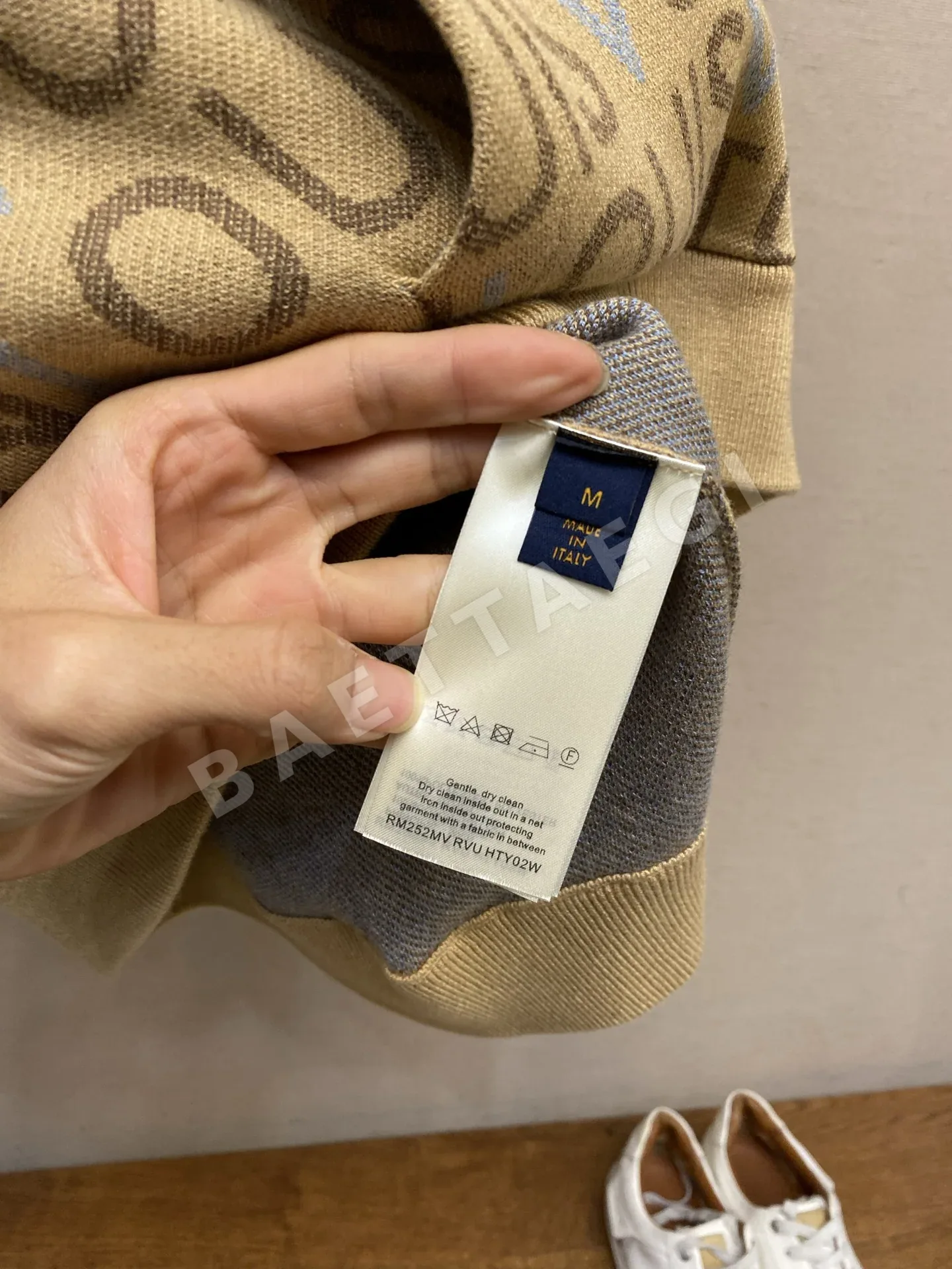 루이비통 프린트 니트 후드 남성의류 상세 이미지 8