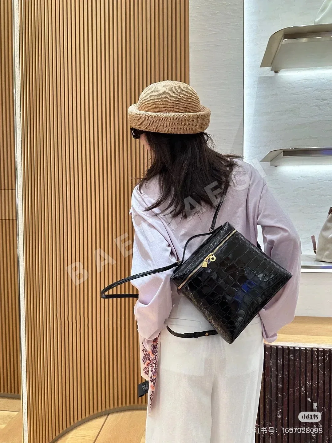 샤넬 라피아 베레모 모자 상세 이미지 2