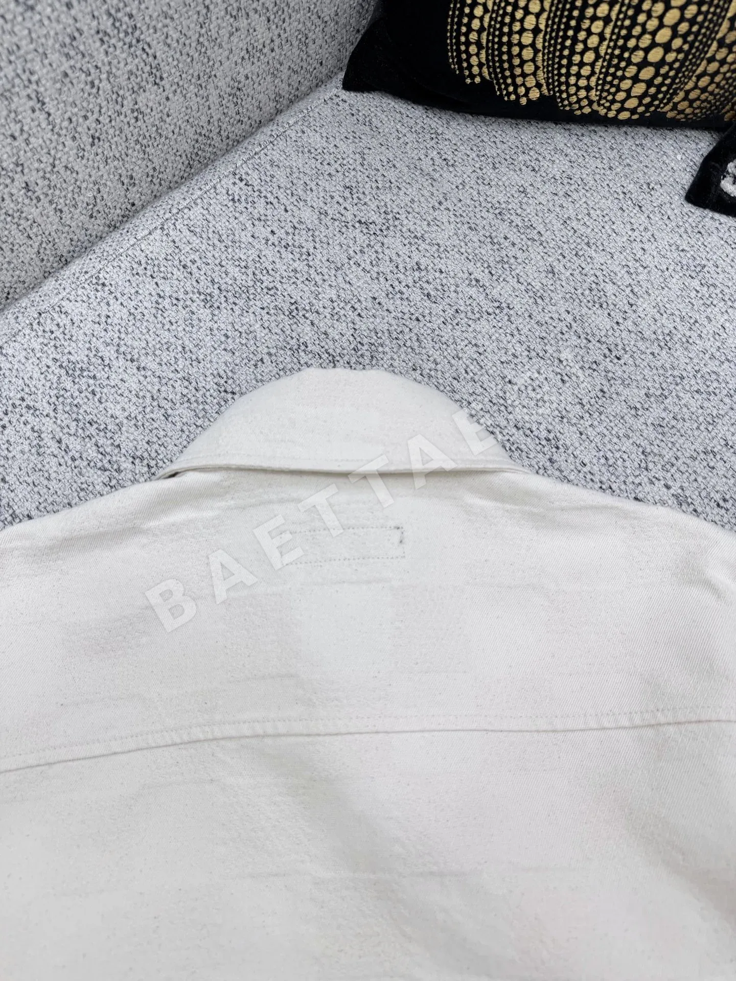 루이비통 경량 데님 가슴포켓 반팔 셔츠 상세 이미지 9