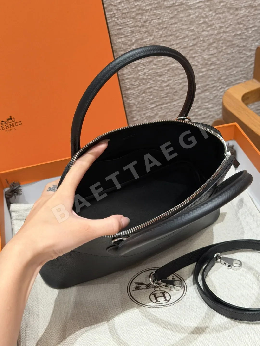 에르메스 볼링백 상세 이미지 6