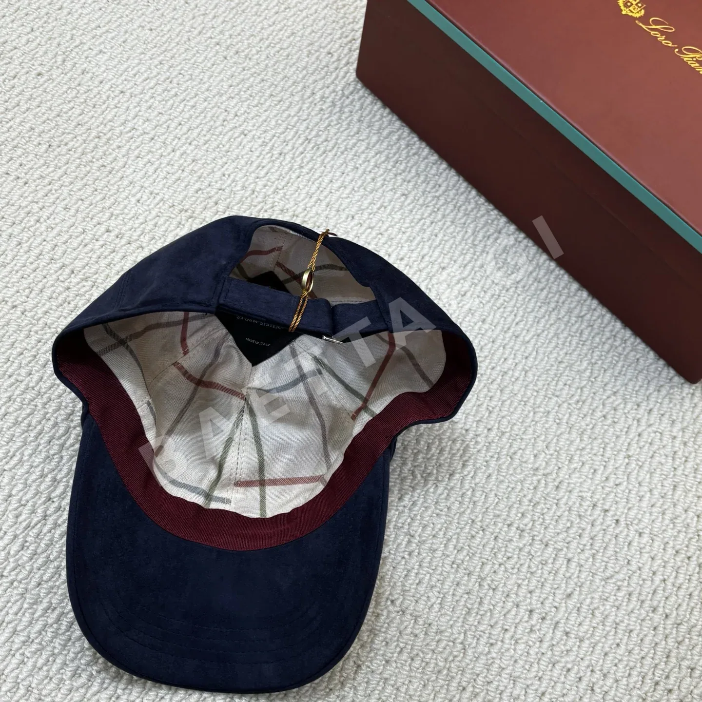 로로피아나 스웨이드 야구모자 상세 이미지 5