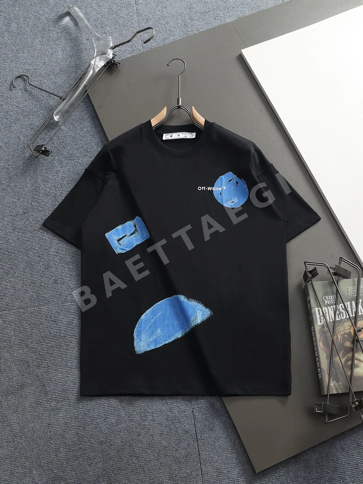 오프화이트 남성 반팔 티셔츠 87467