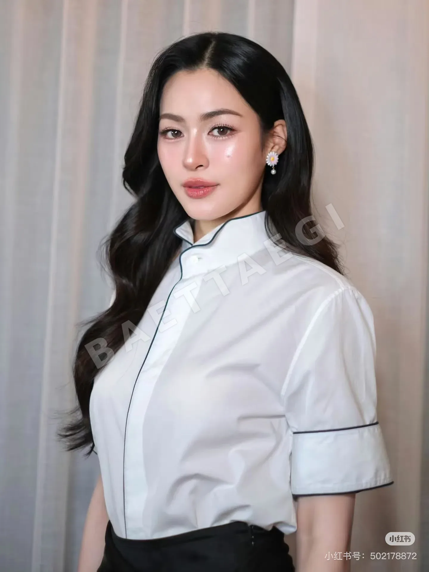 디올 여성 코튼 반팔 셔츠 레플리카 상세 이미지 4