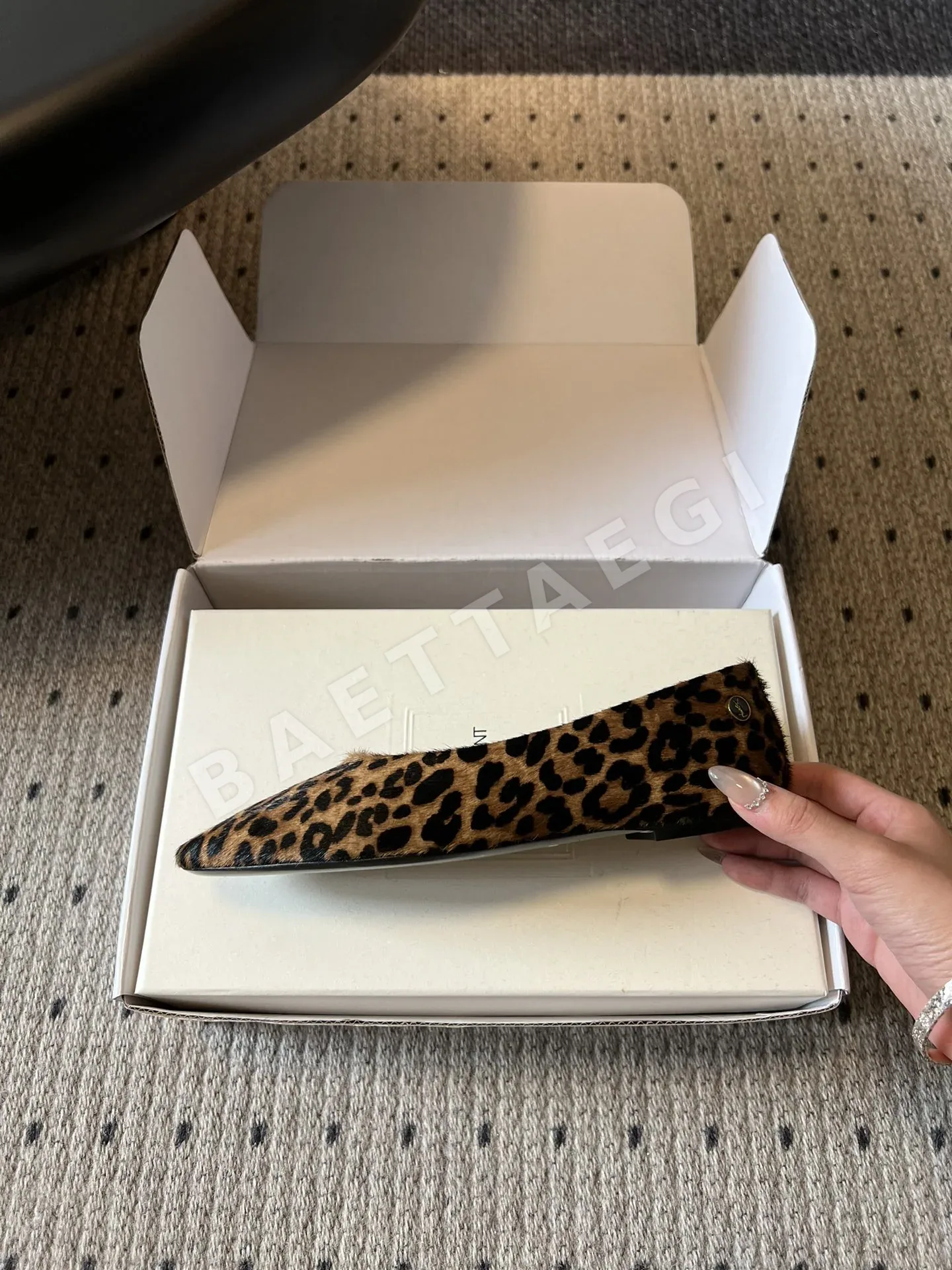 생로랑 골드 레이블 플랫 슈즈 상세 이미지 5