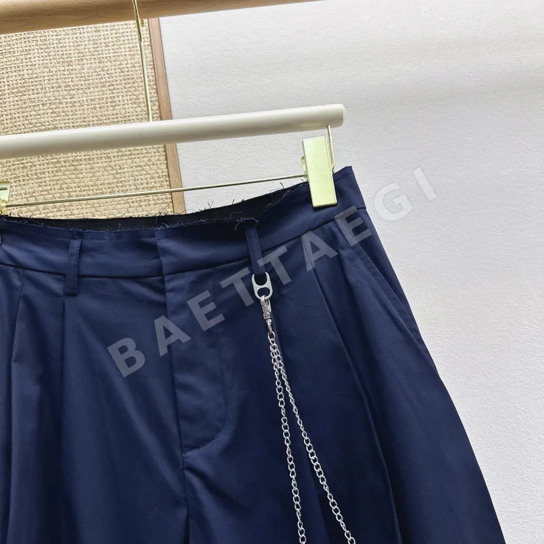 알렉산더왕 네이비 카고 와이드 레그 여성 바지 상세 이미지 5