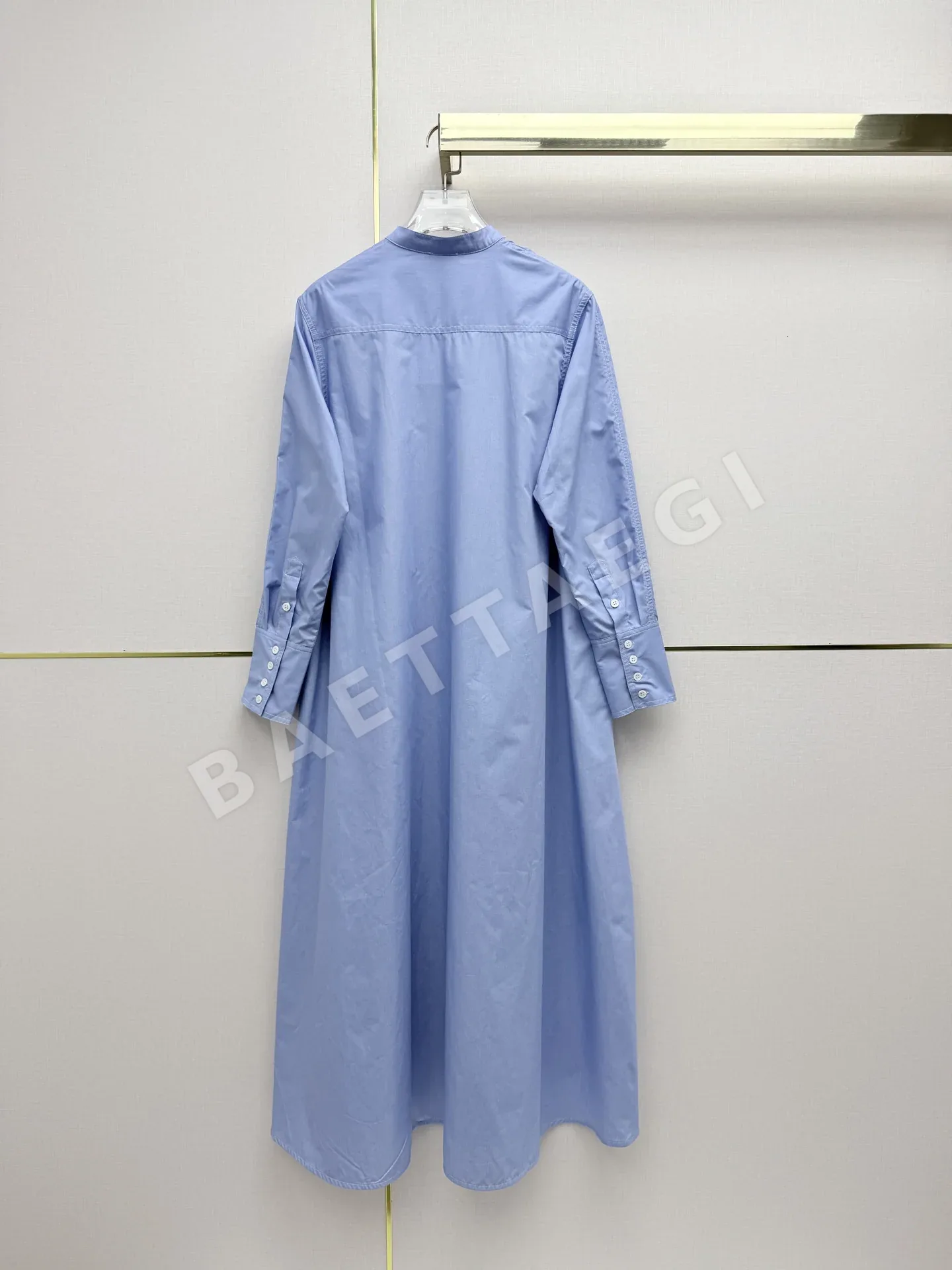셀린느 스탠드 카라 자수 원피스 상세 이미지 8