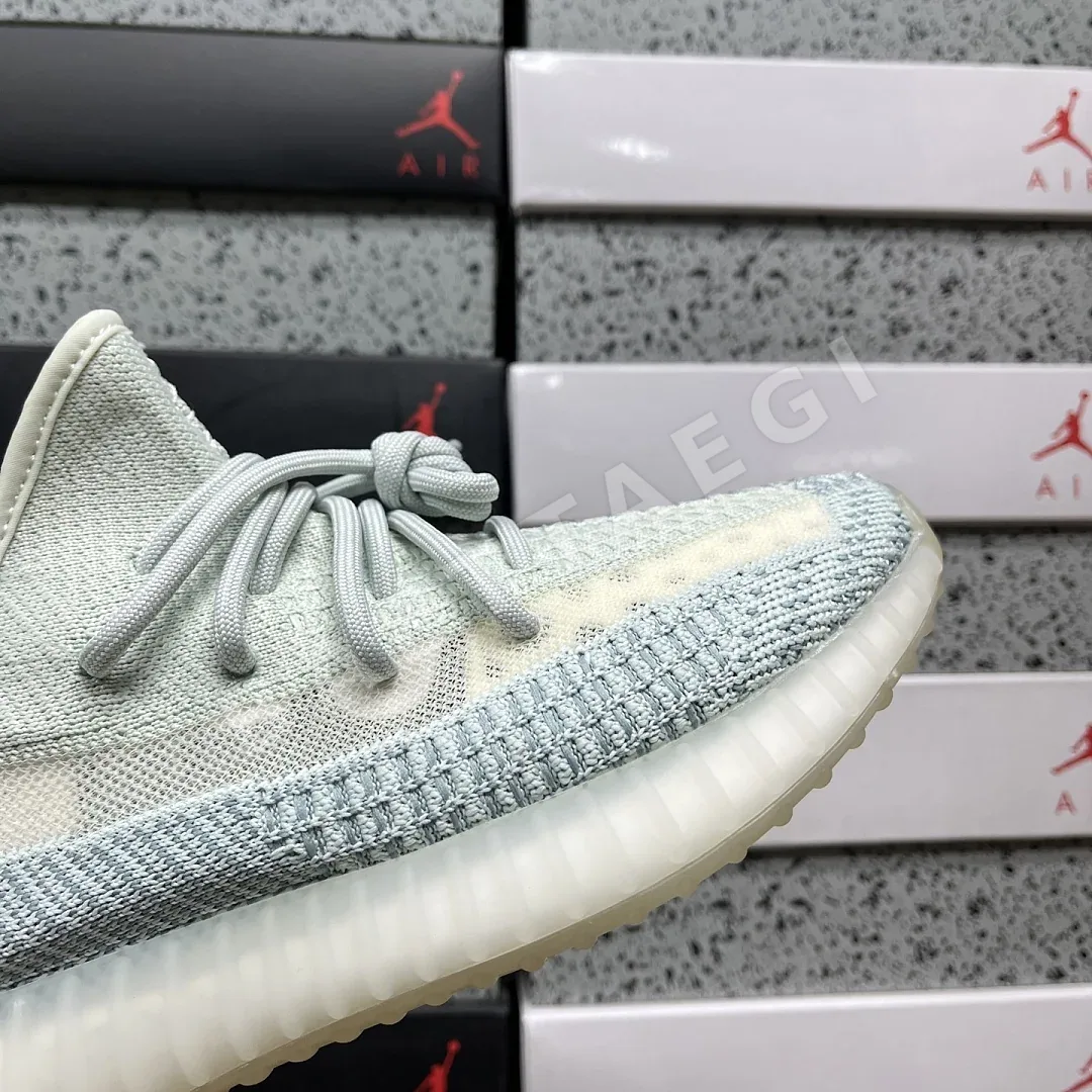 아디다스 [XQ] 이지 부스트 350 V2 FW3043 200783 Adidas Yeezy Boost 350 V2 Cloud White 상세 이미지 7