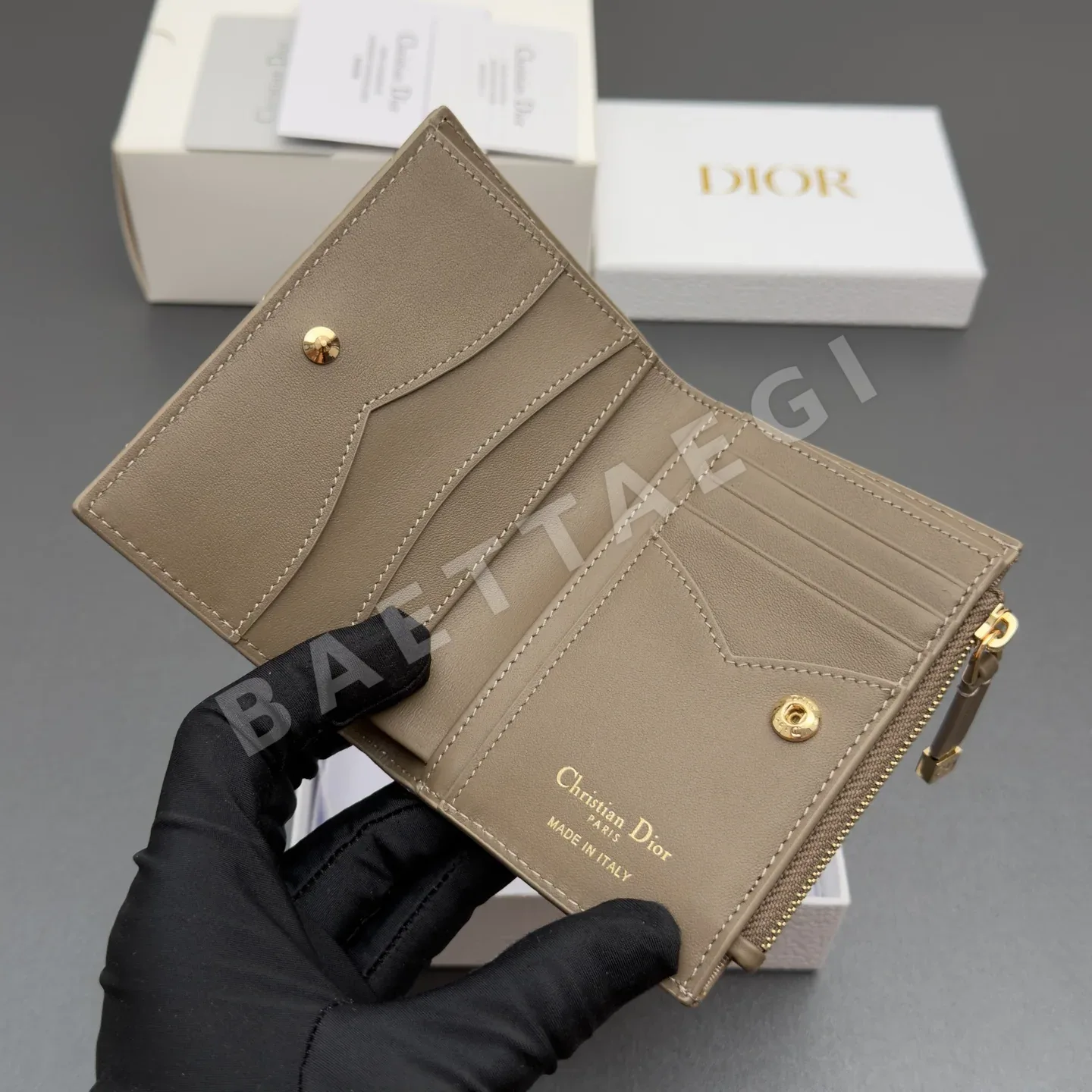 디올 카로 달리아 가죽 지갑 S5173 상세 이미지 7