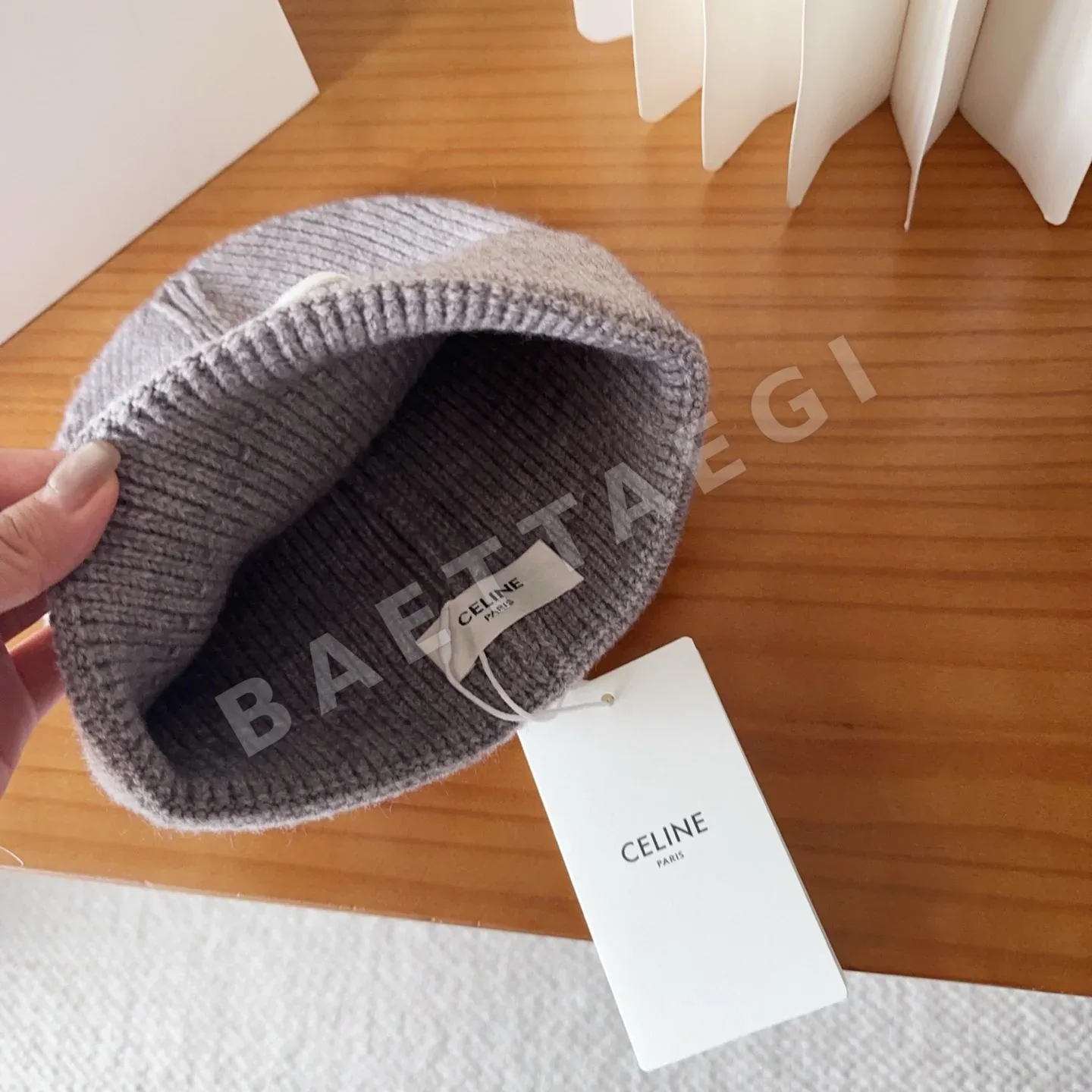 셀린느 니트 모자 상세 이미지 7