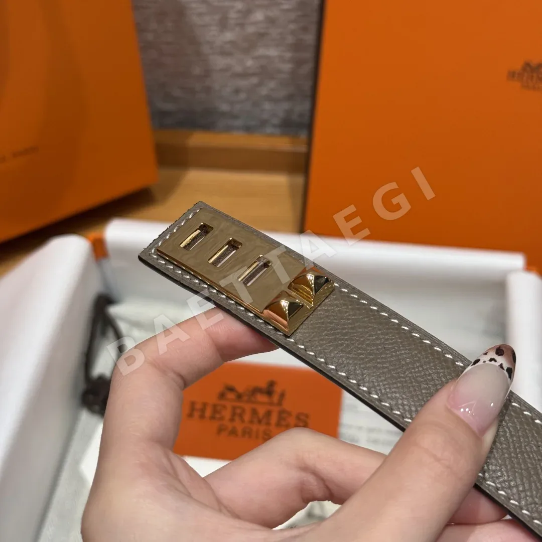 에르메스 앱송 앤 스위프트 카프스킨 조절형 벨트 상세 이미지 7