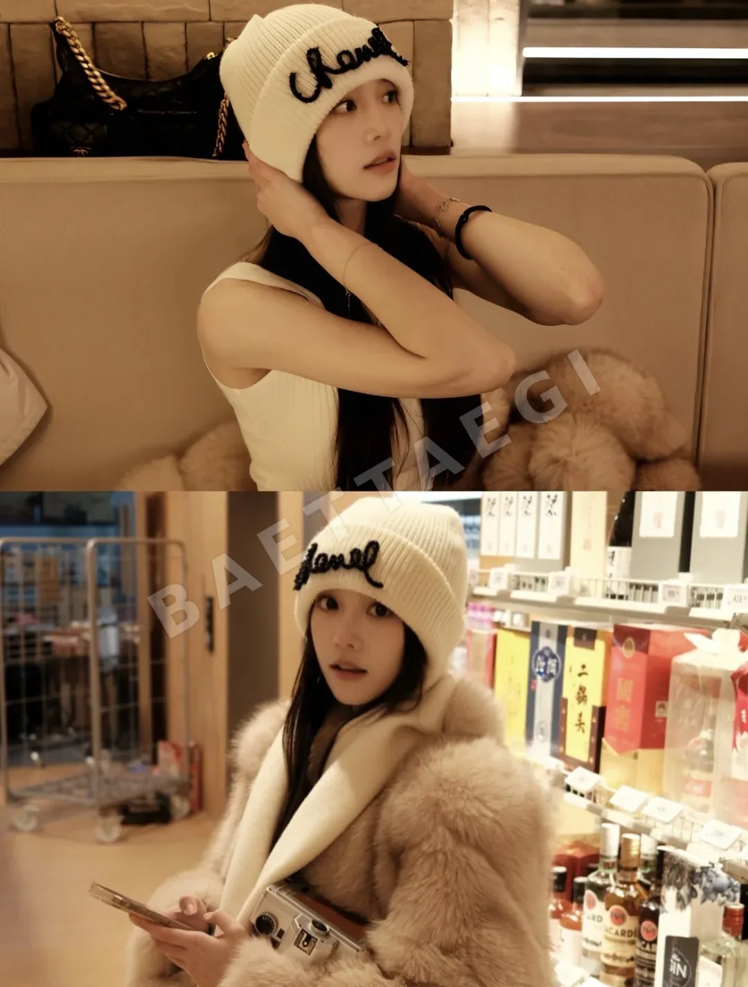 샤넬 비니 모자 185459